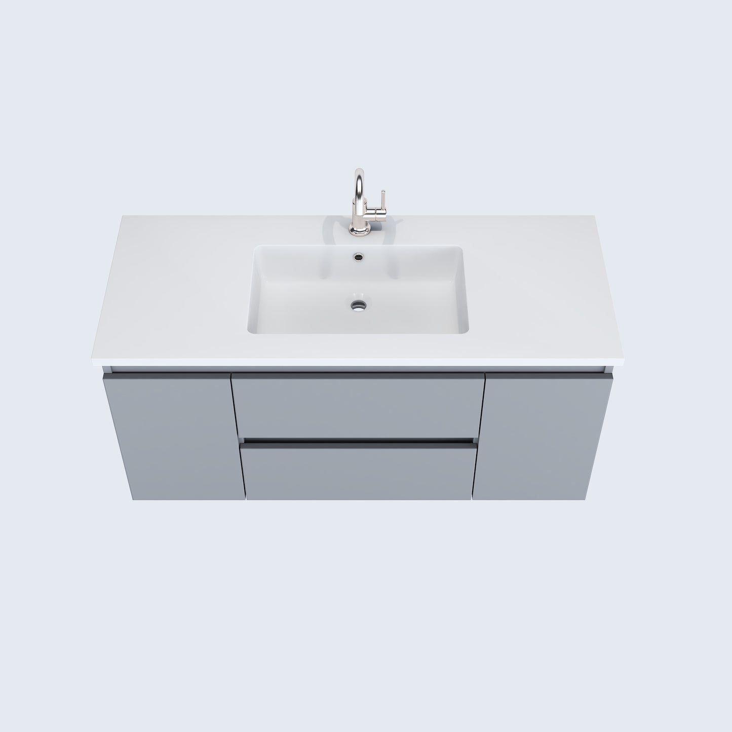 Salt 48" Bathroom Vanity with integrated counter top