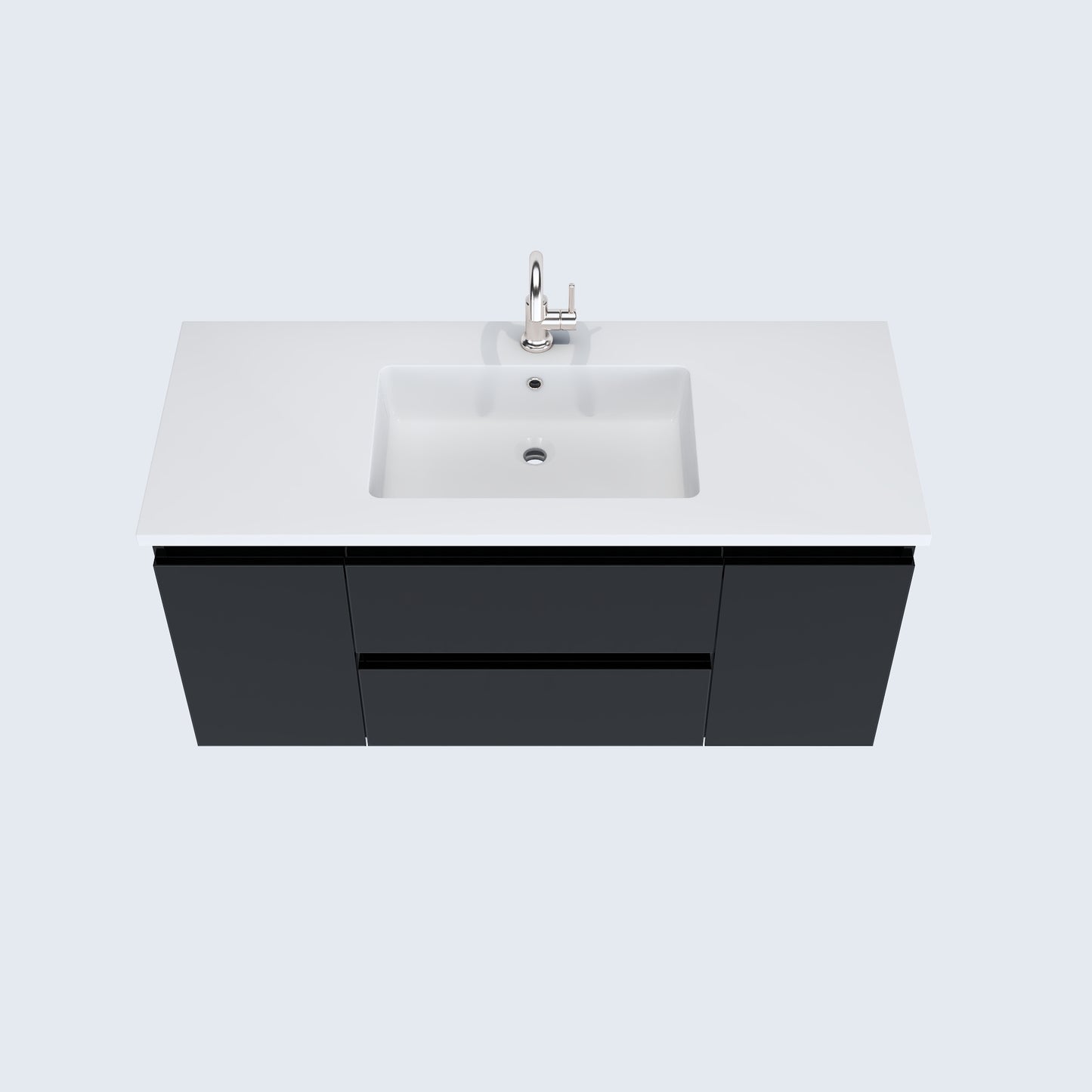 Salt 48" Bathroom Vanity with integrated counter top