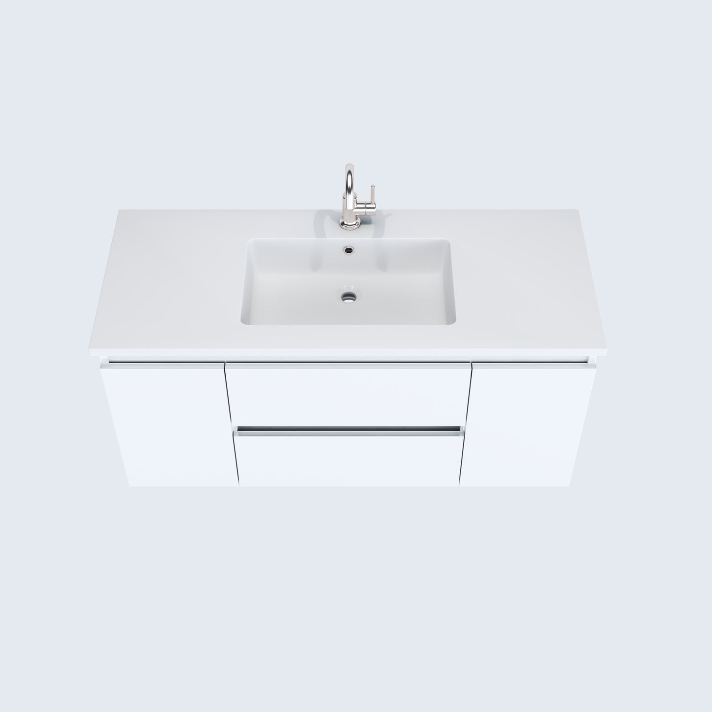 Salt 48" Bathroom Vanity with integrated counter top
