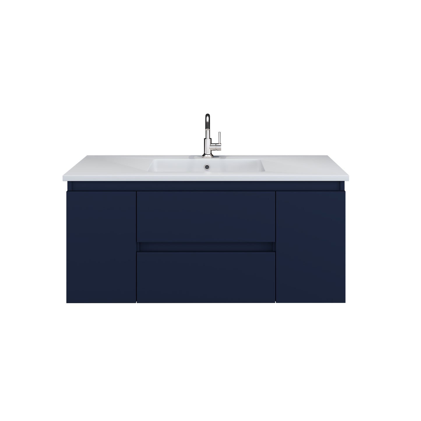 Salt 48" Bathroom Vanity with integrated counter top