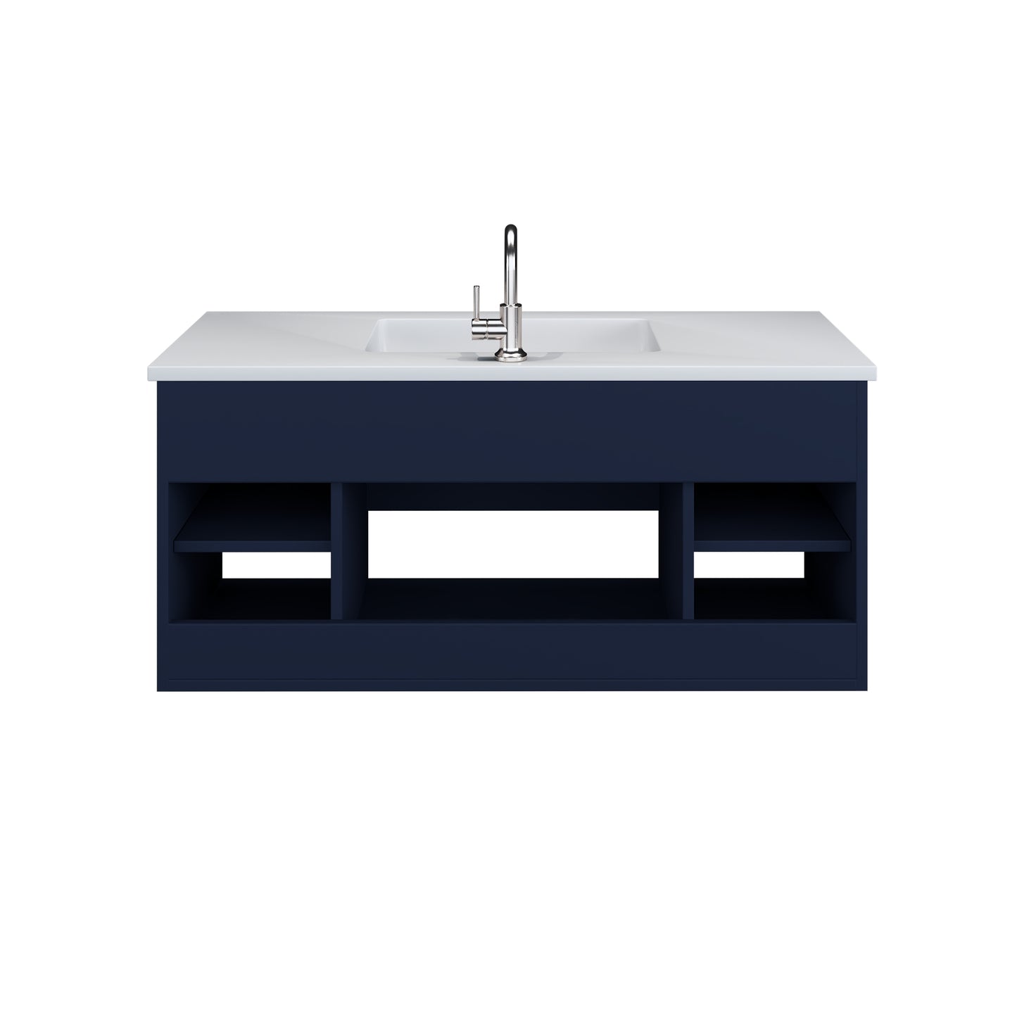 Salt 48" Bathroom Vanity with integrated counter top