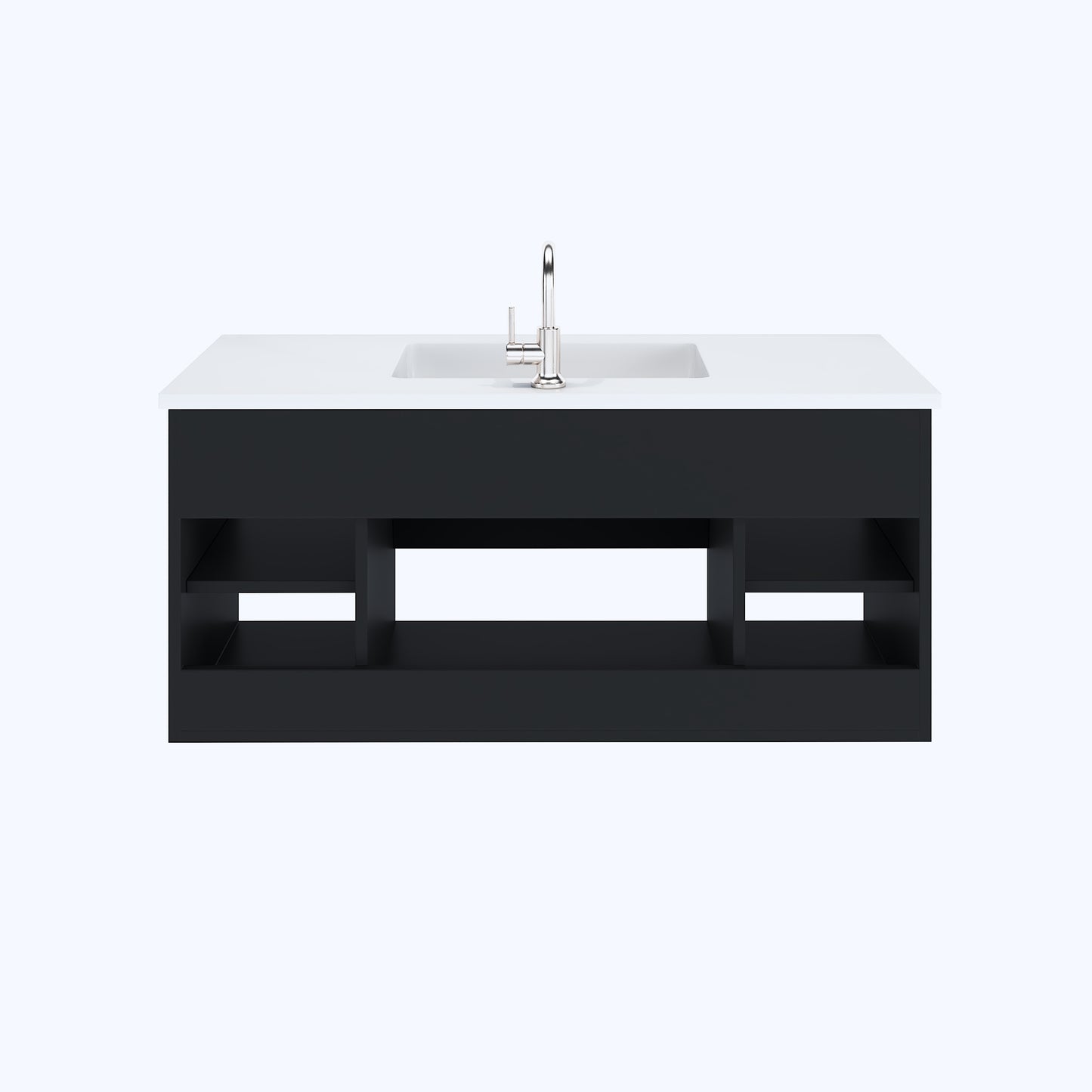 Salt 48" Bathroom Vanity with integrated counter top