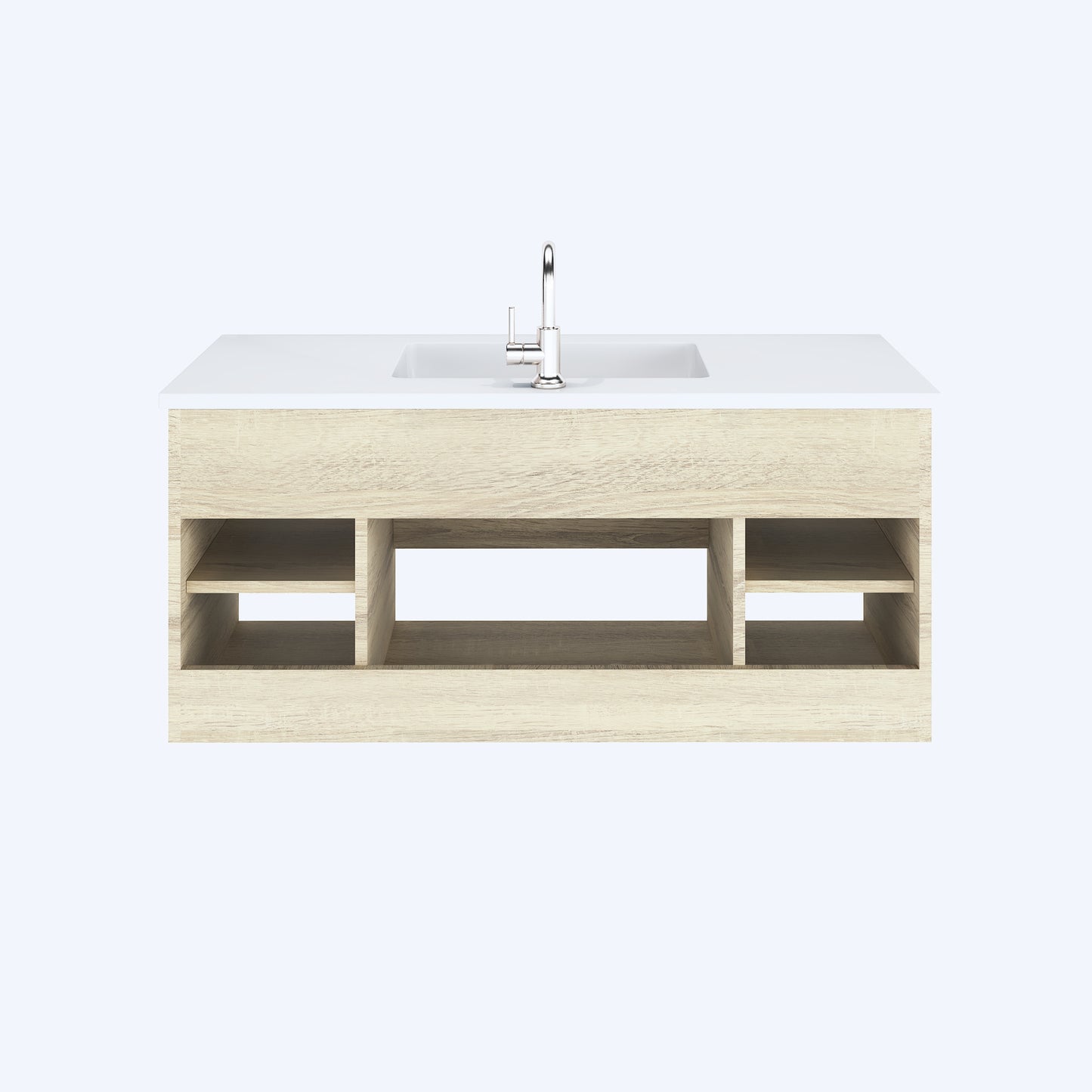 Salt 48" Bathroom Vanity with integrated counter top