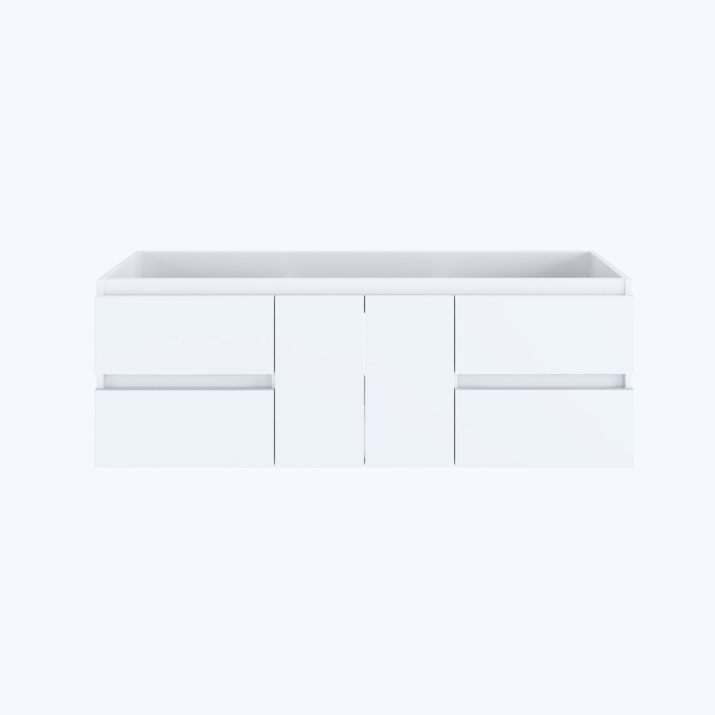Salt 60" Single Sink Bathroom Vanity Cabinet Only