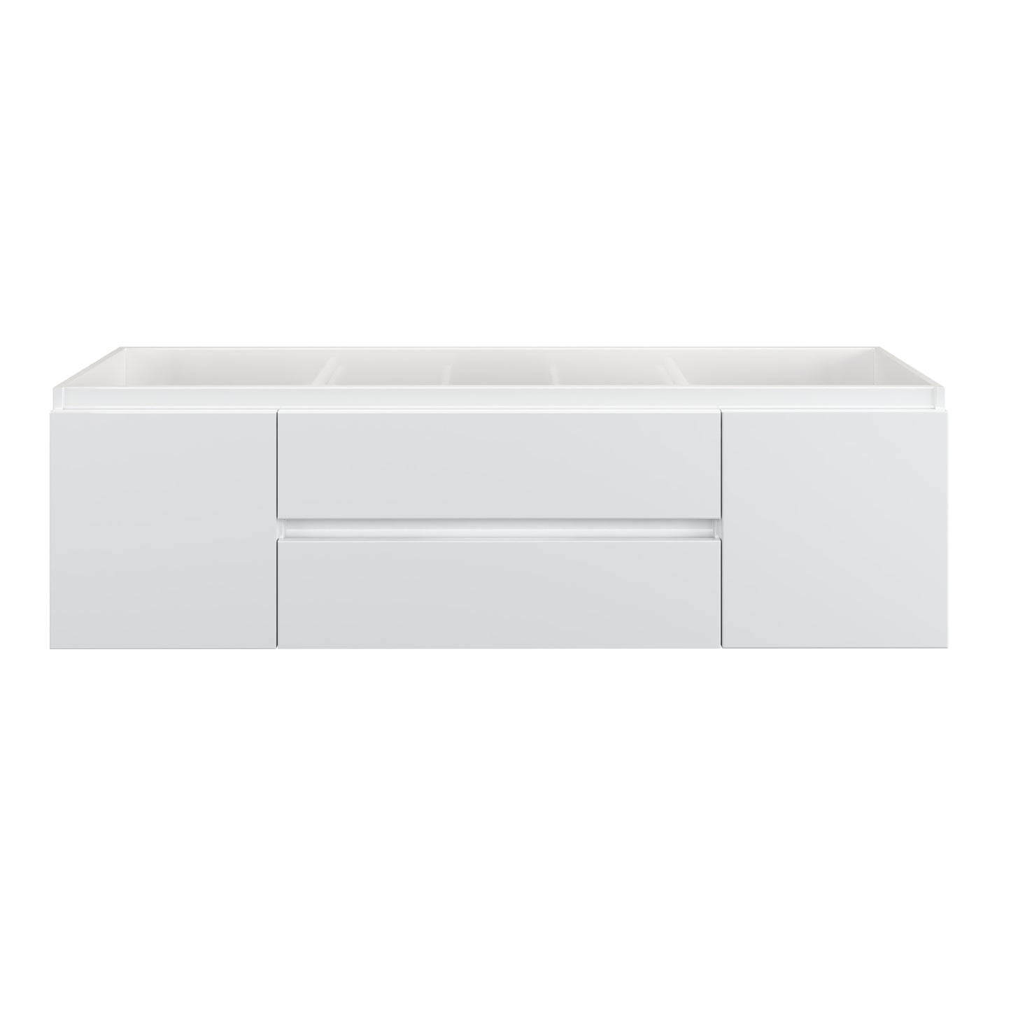 Salt 72" Double Sink Bathroom Vanity Cabinet Only