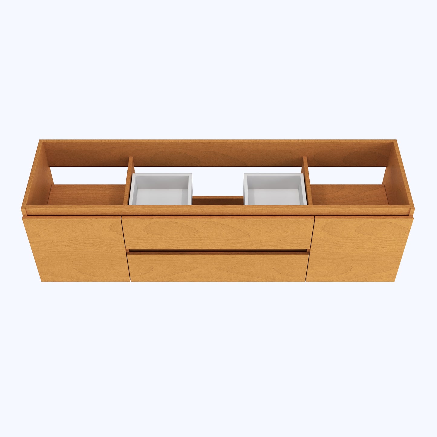 Salt 72" Double Sink Bathroom Vanity Cabinet Only