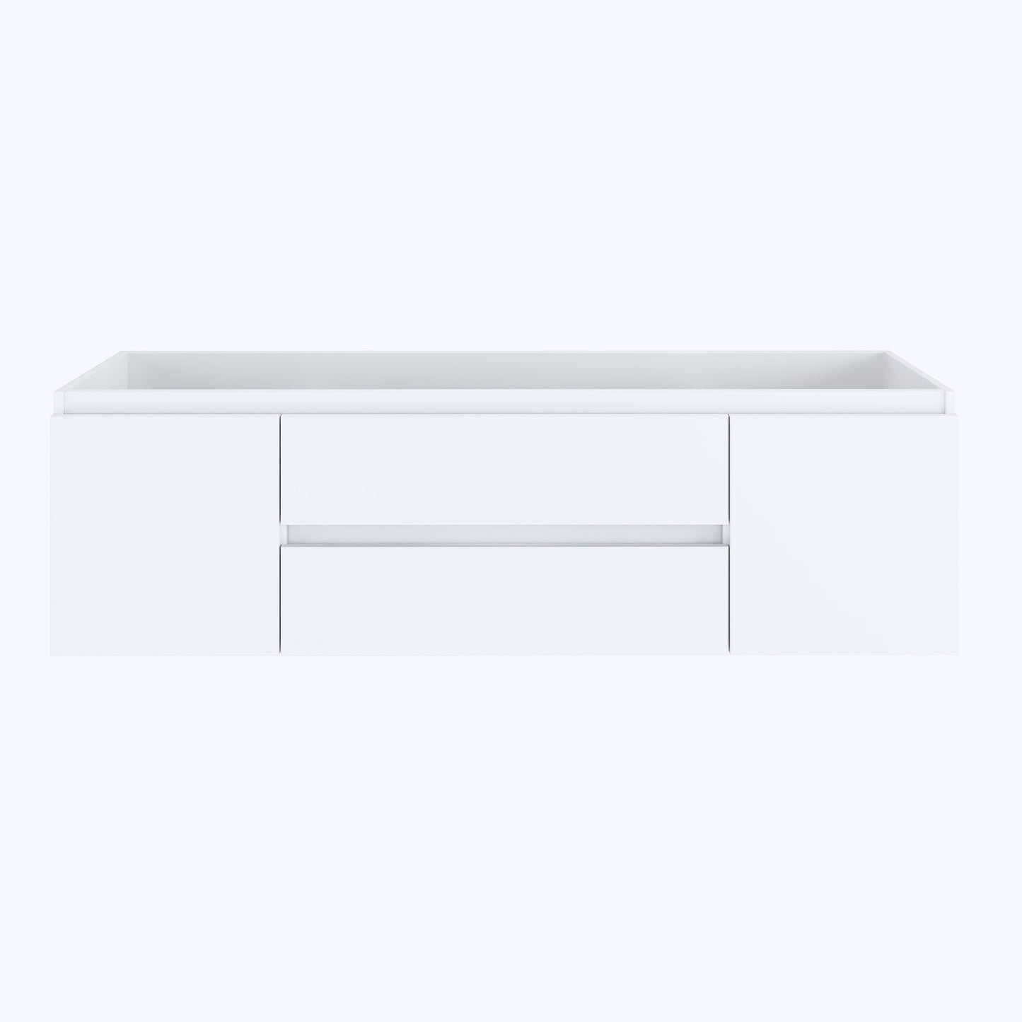 Salt 72" Double Sink Bathroom Vanity Cabinet Only