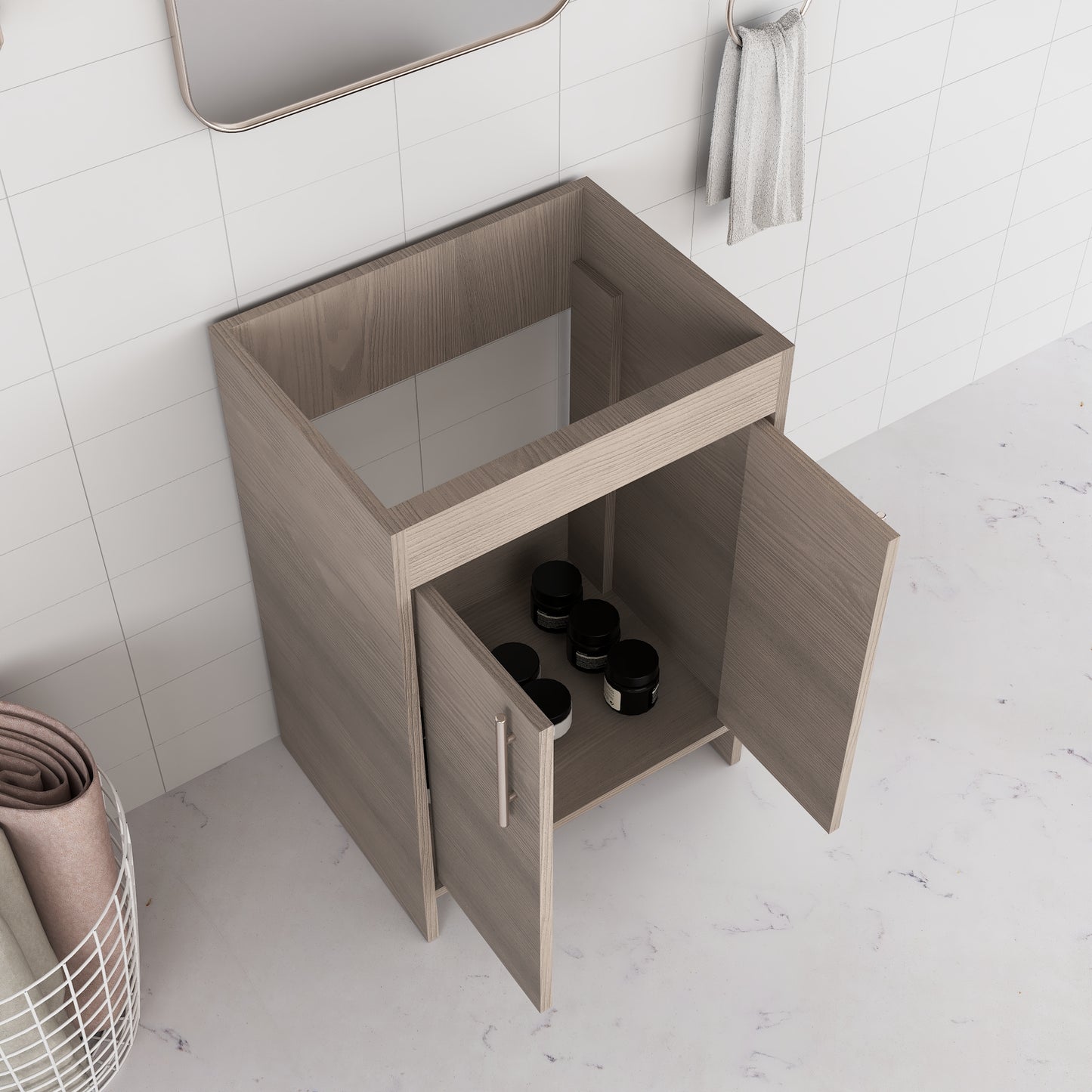 Villa 24" Bathroom Vanity Cabinet Only