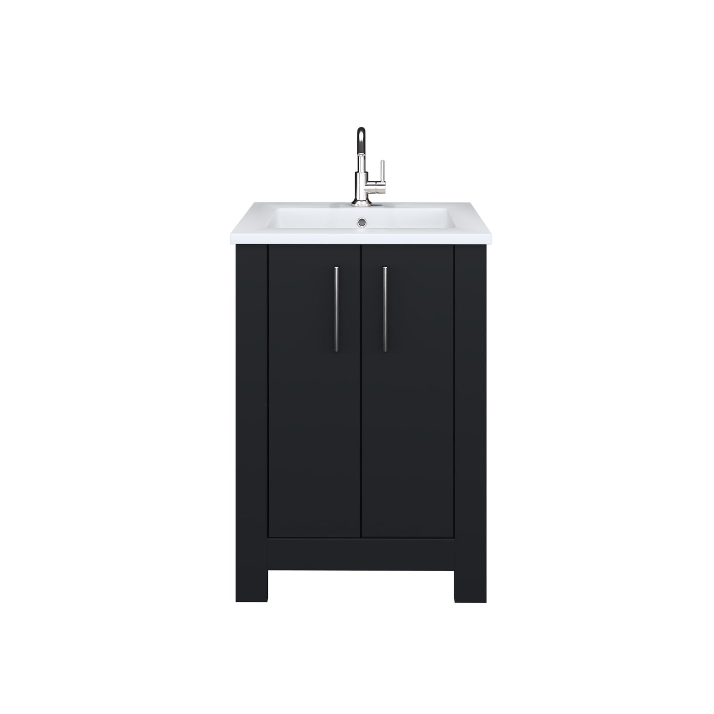 Austin 24" Bathroom Vanity with Acrylic integrated counter top