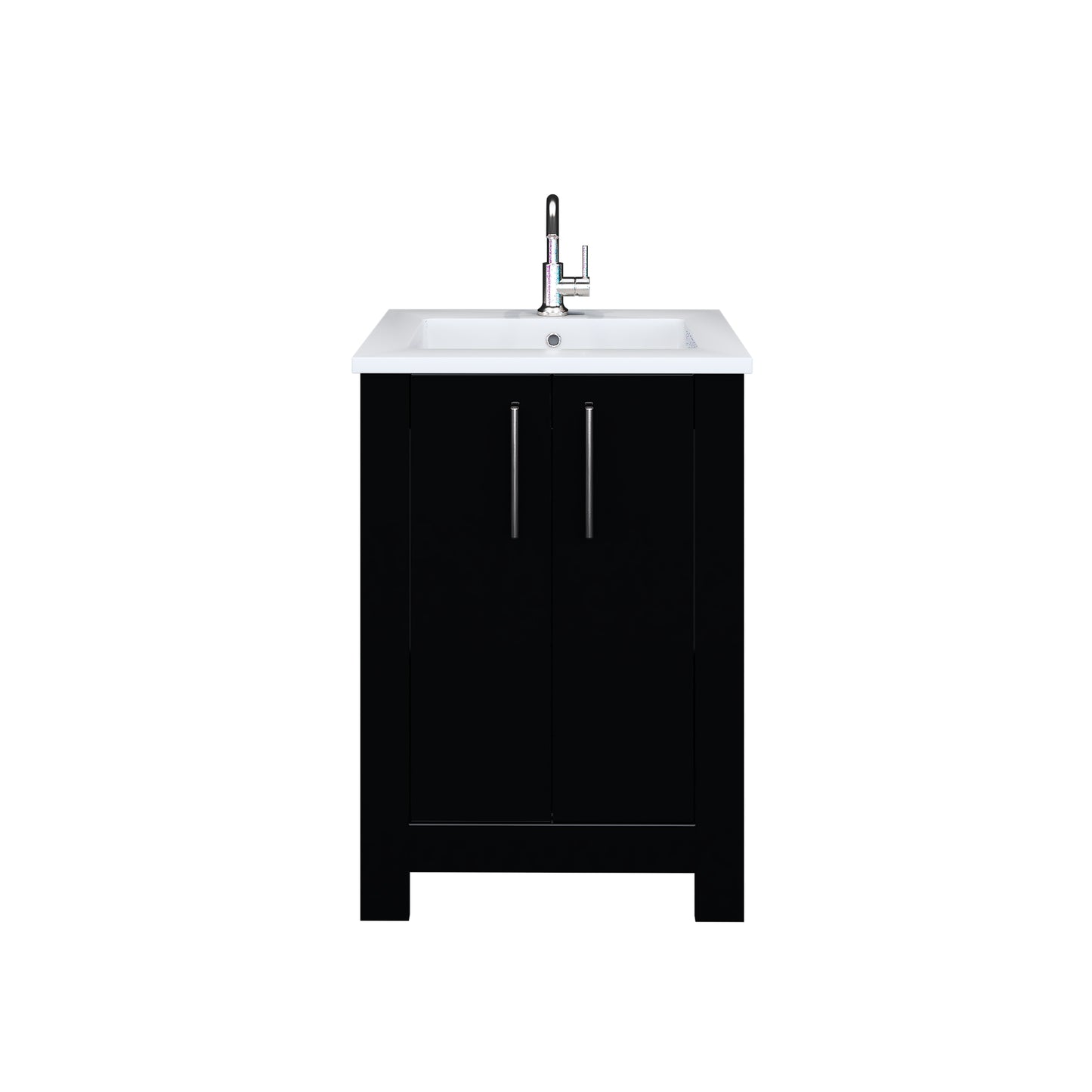 Austin 24" Bathroom Vanity with Acrylic integrated counter top