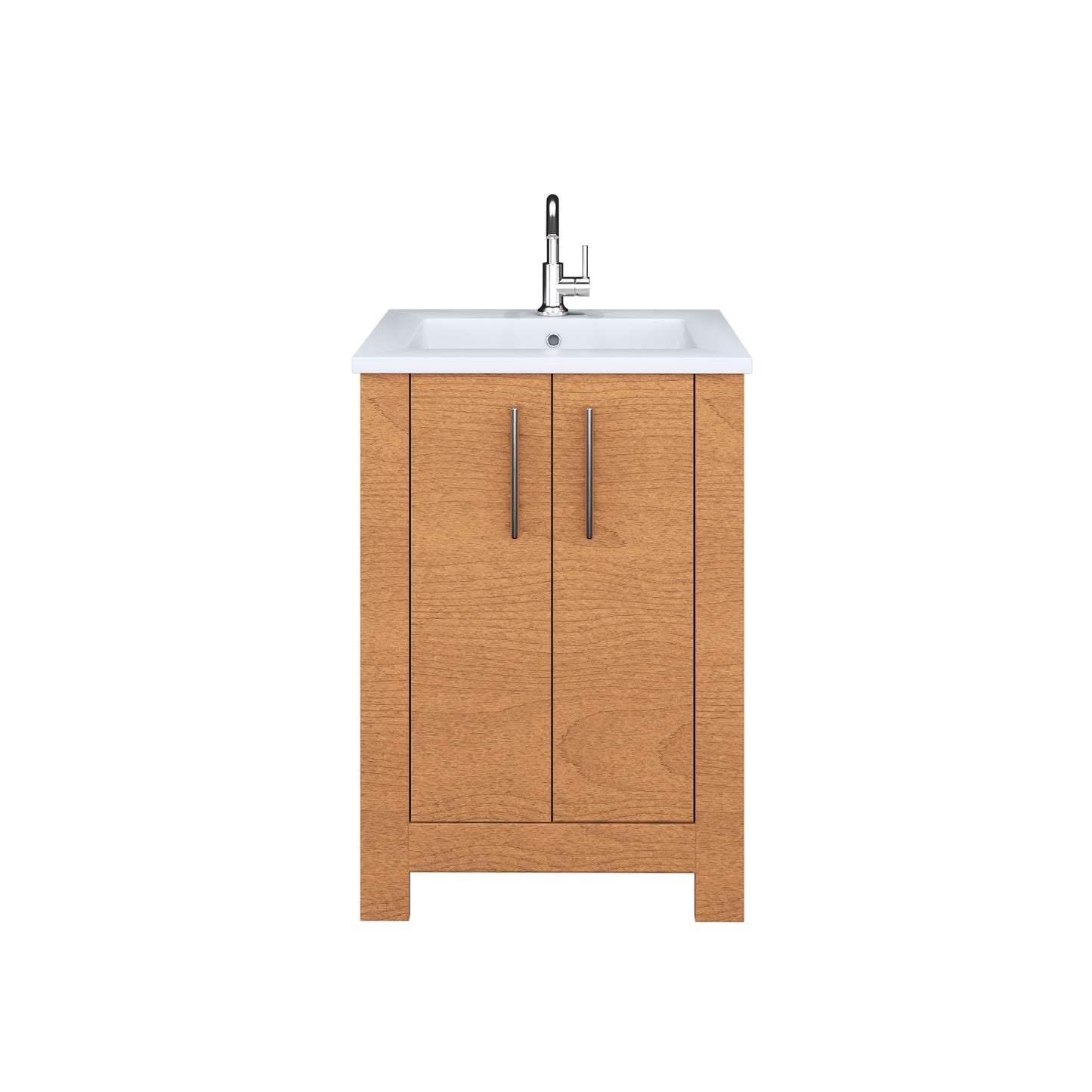 Austin 24" Bathroom Vanity with Acrylic integrated counter top