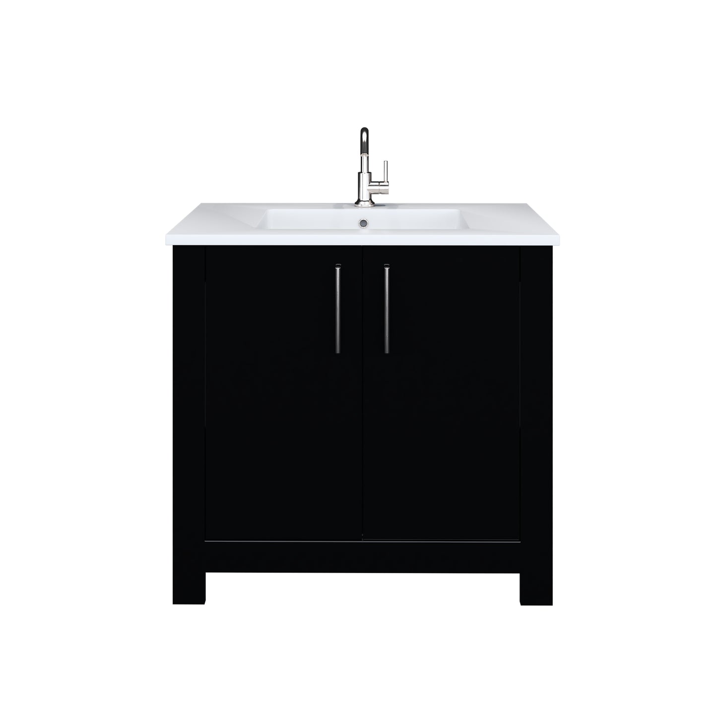 Austin 36" Bathroom Vanity with Acrylic integrated counter top