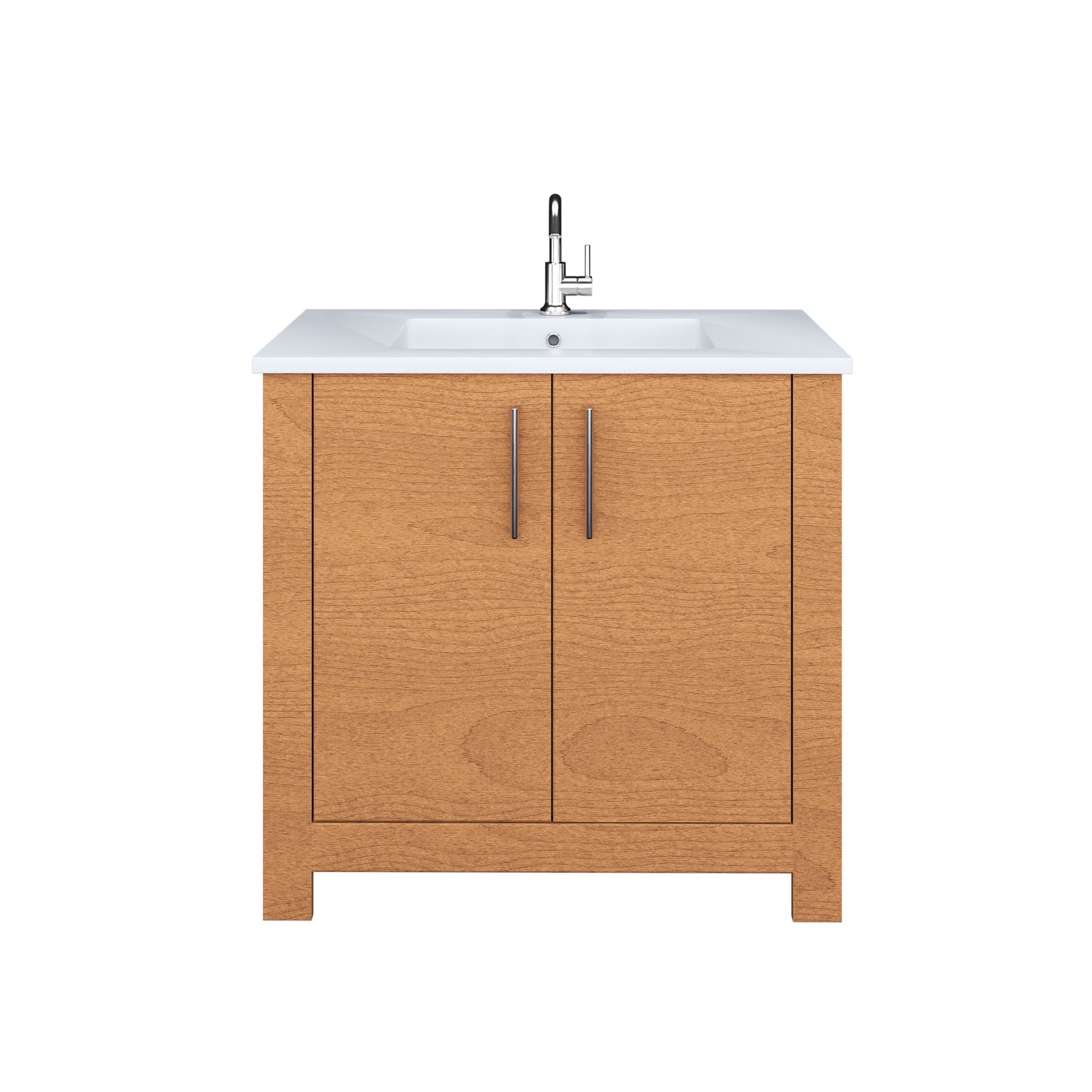 Austin 36" Bathroom Vanity with Acrylic integrated counter top