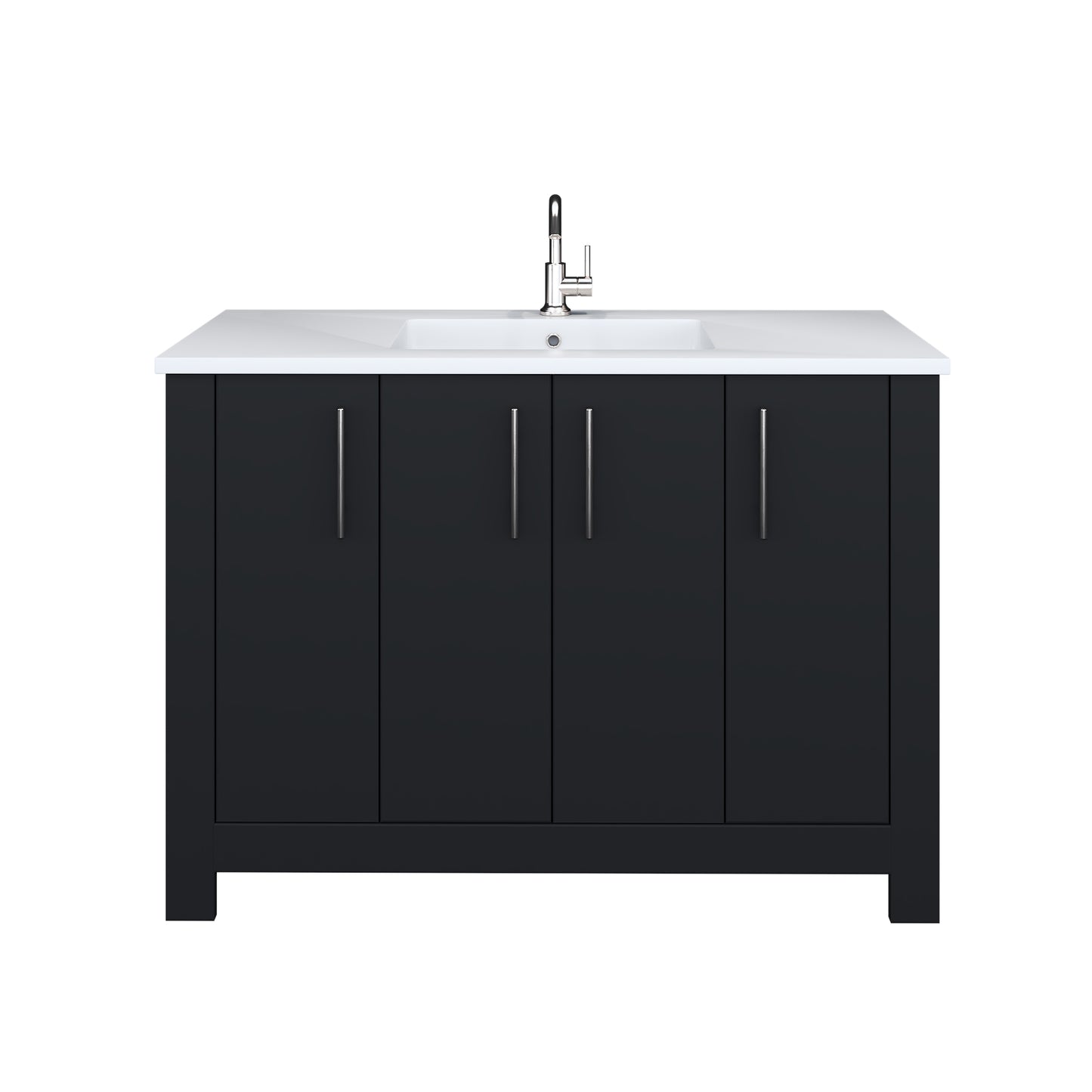 Austin 48" Bathroom Vanity with Acrylic integrated counter top