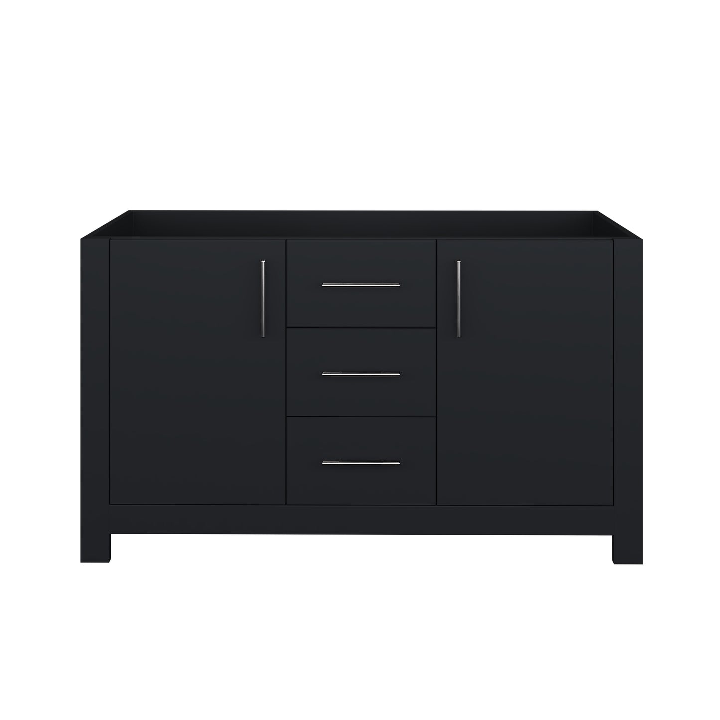 Austin 60" Double Sink Bathroom Vanity Cabinet Only