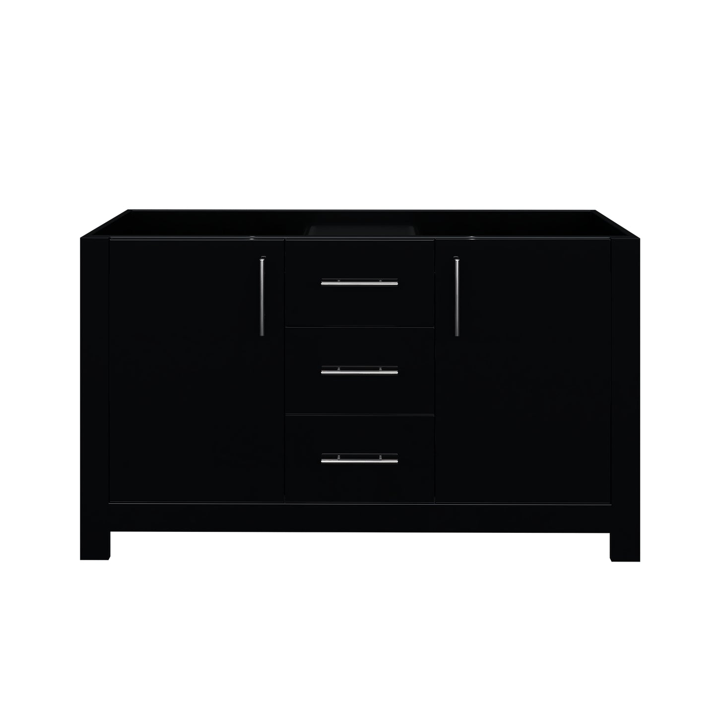 Austin 60" Double Sink Bathroom Vanity Cabinet Only