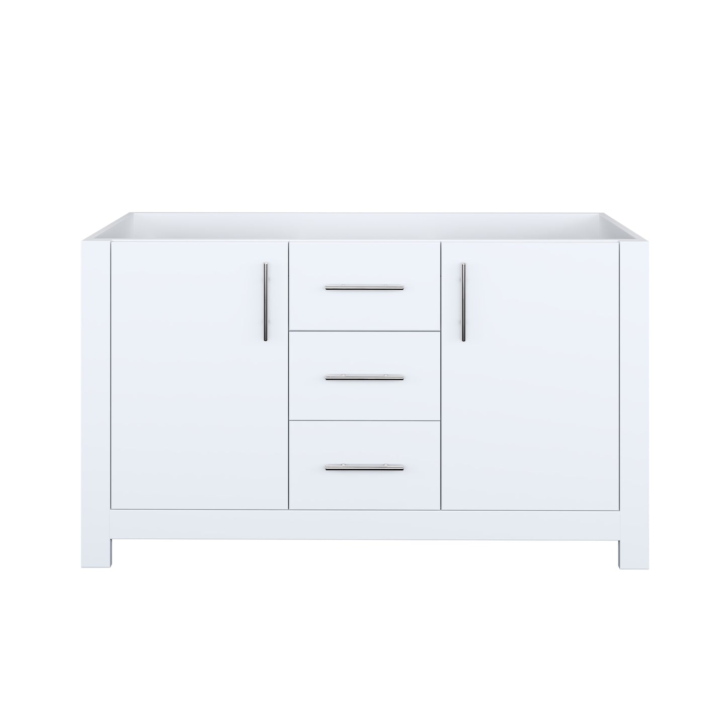 Austin 60" Double Sink Bathroom Vanity Cabinet Only