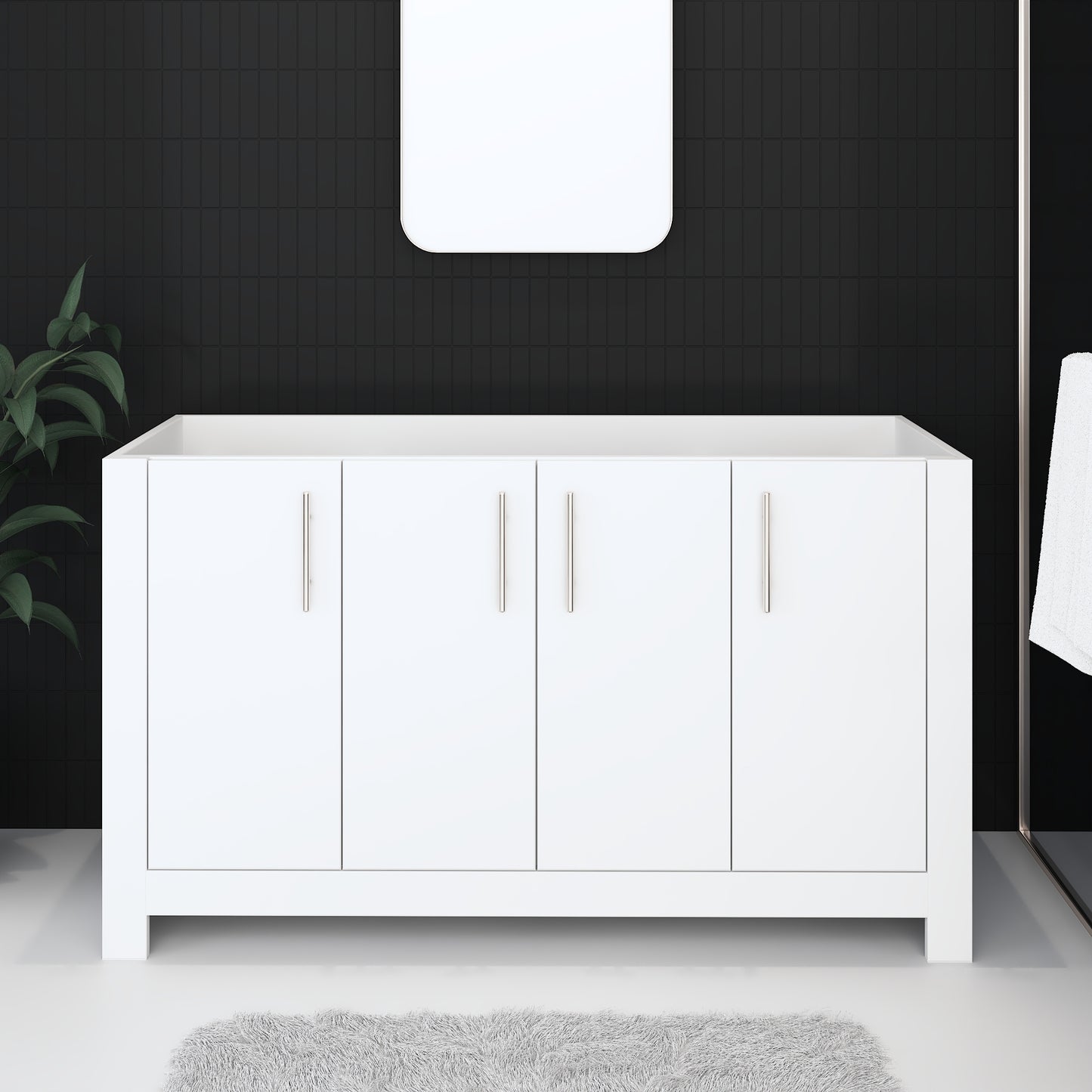 Austin 60" Single Sink Bathroom Vanity Cabinet Only