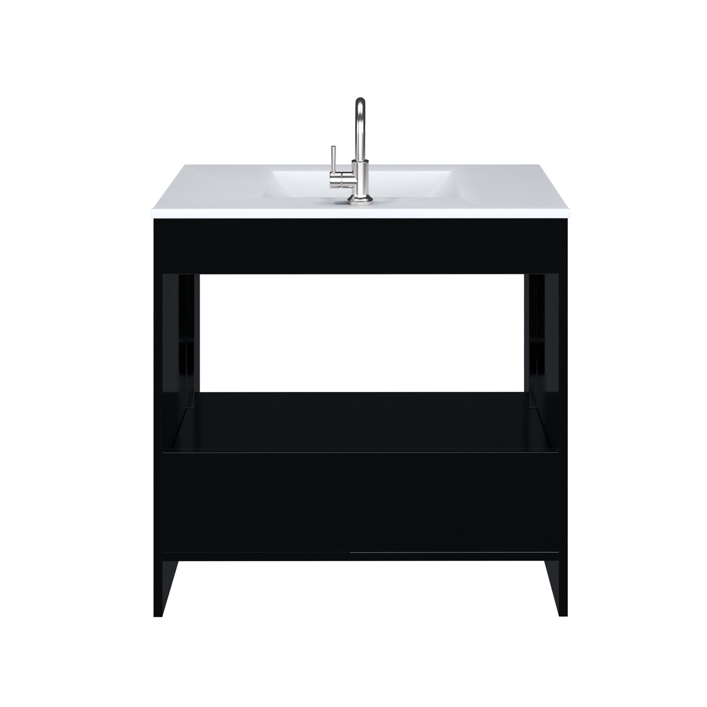 Capri 36" Bathroom Vanity with integrated counter top