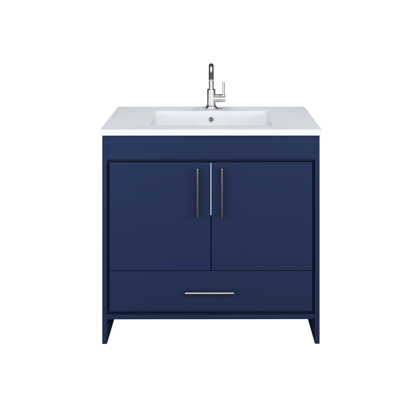 Capri 36" Bathroom Vanity with integrated counter top