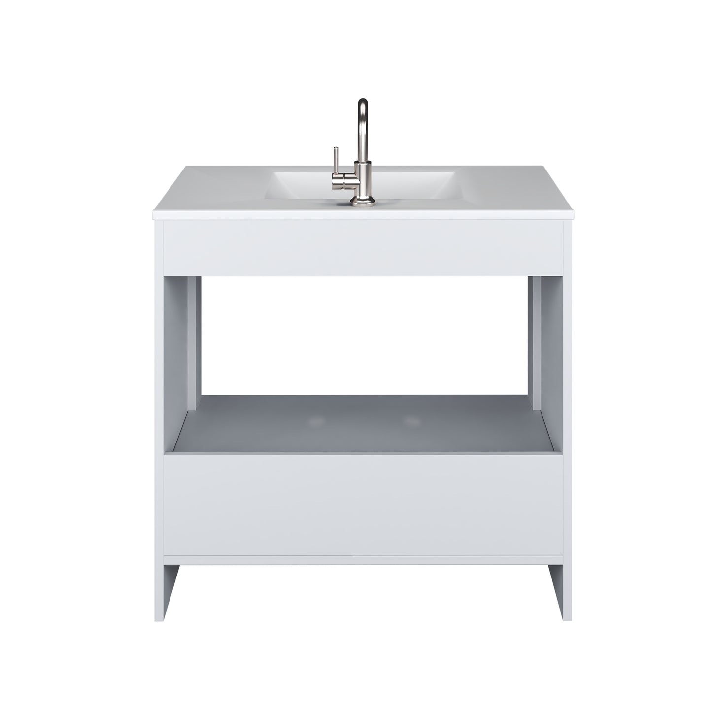 Capri 36" Bathroom Vanity with integrated counter top