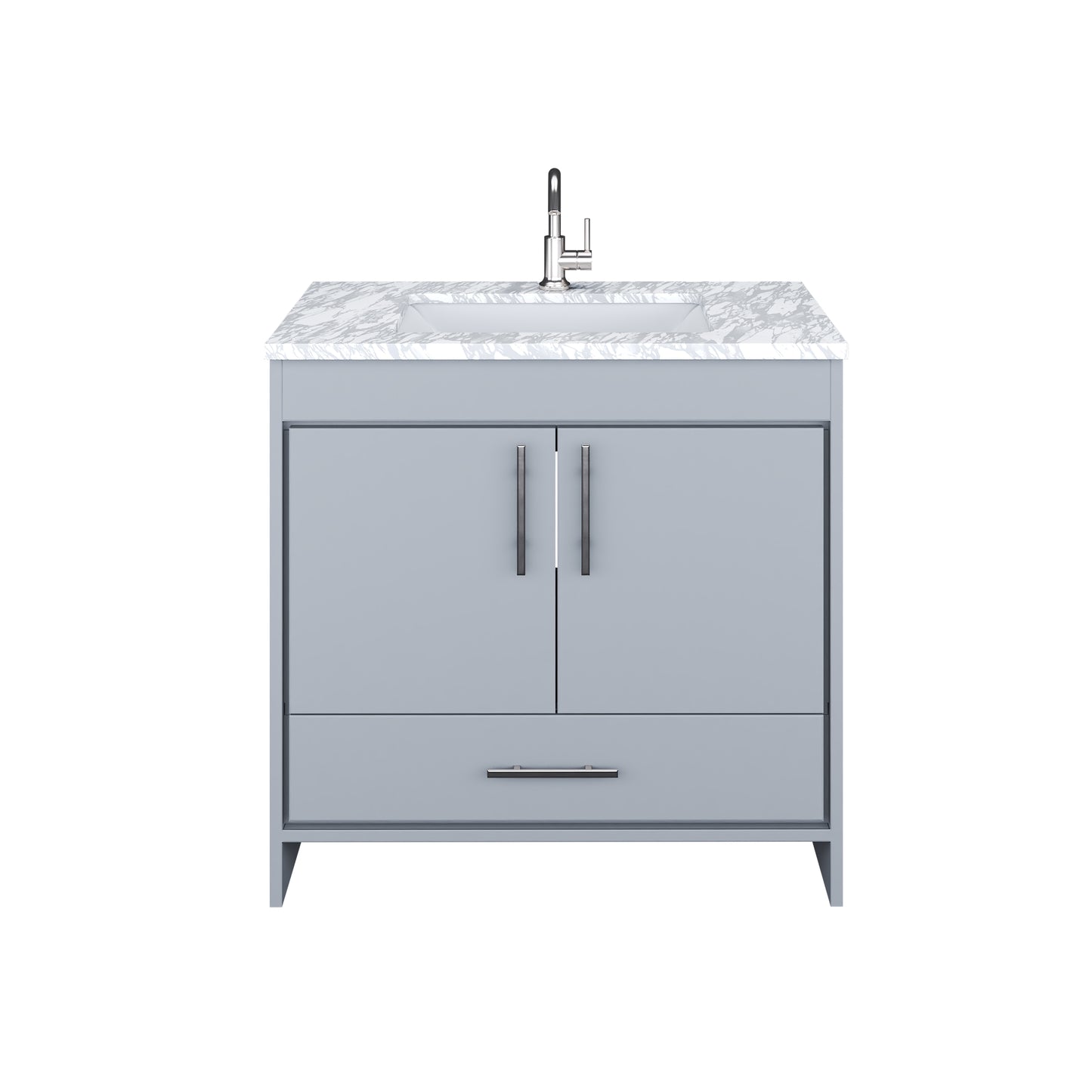 Capri 36" Bathroom Vanity with integrated counter top