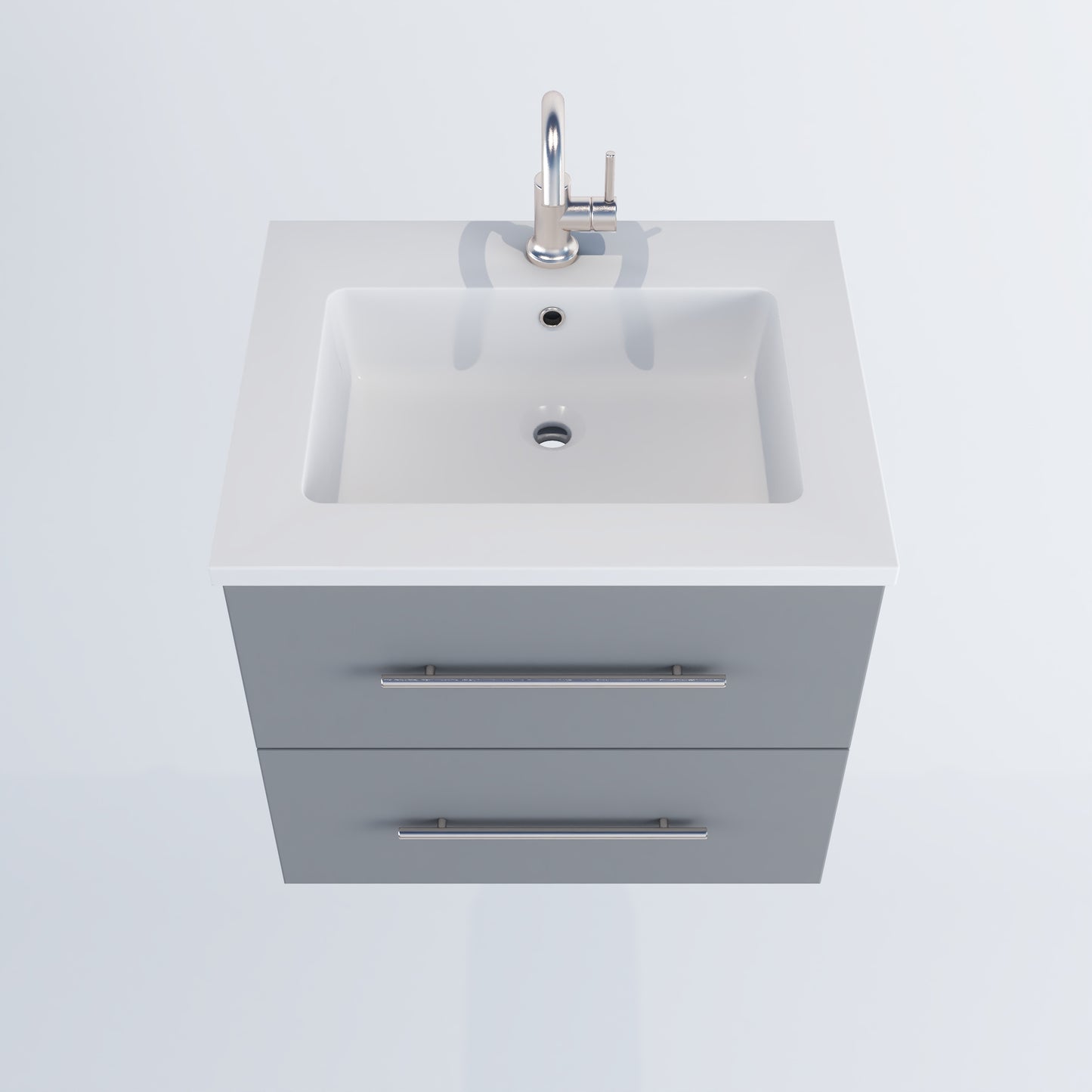Napa 24" Bathroom Vanity with integrated counter top