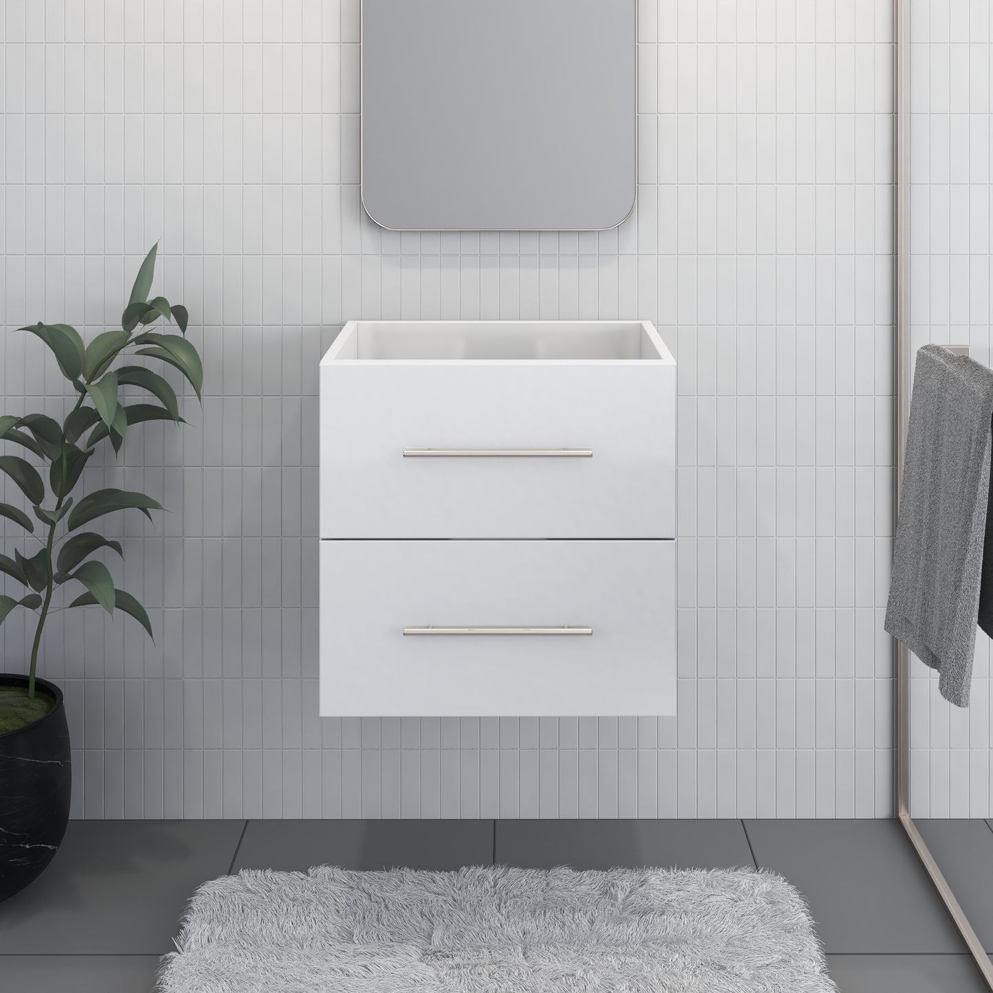 Napa 24" Bathroom Vanity Cabinet Only
