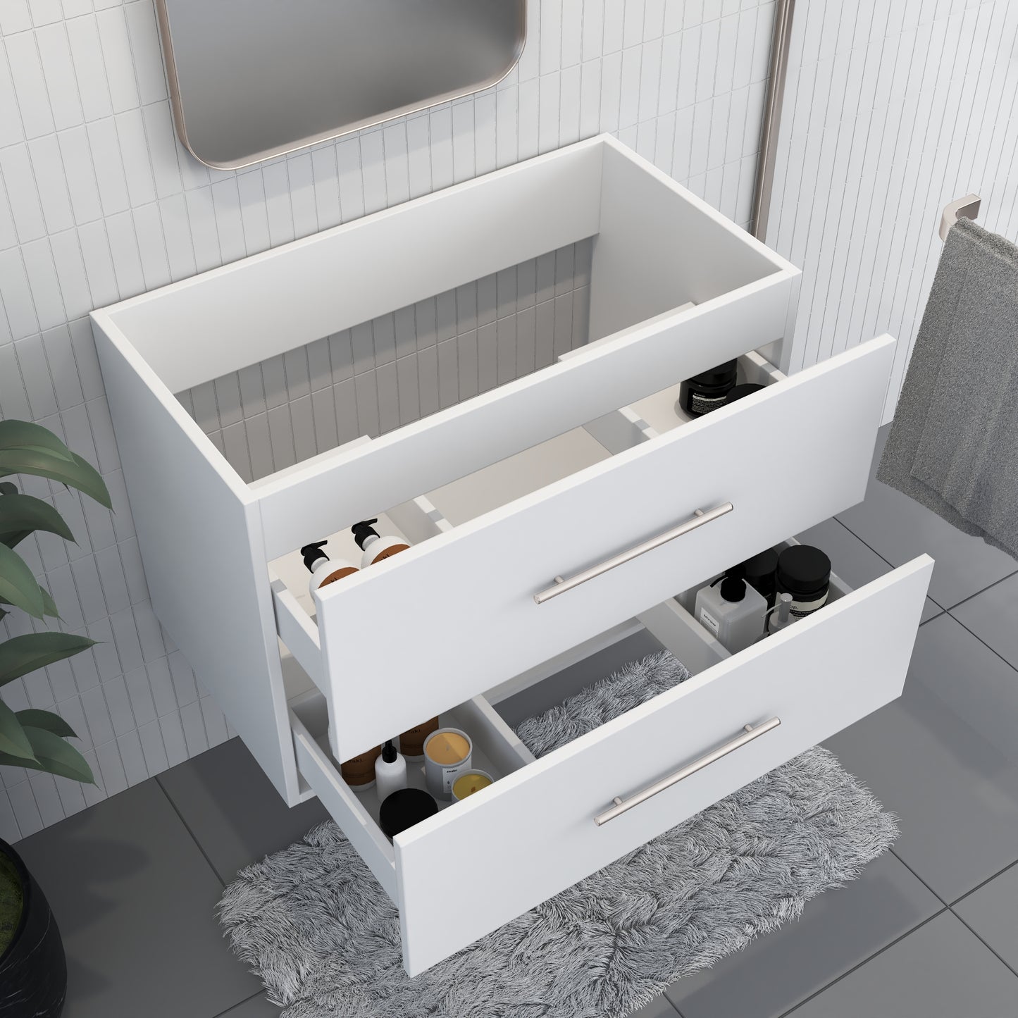 Napa 36" Bathroom Vanity Cabinet Only