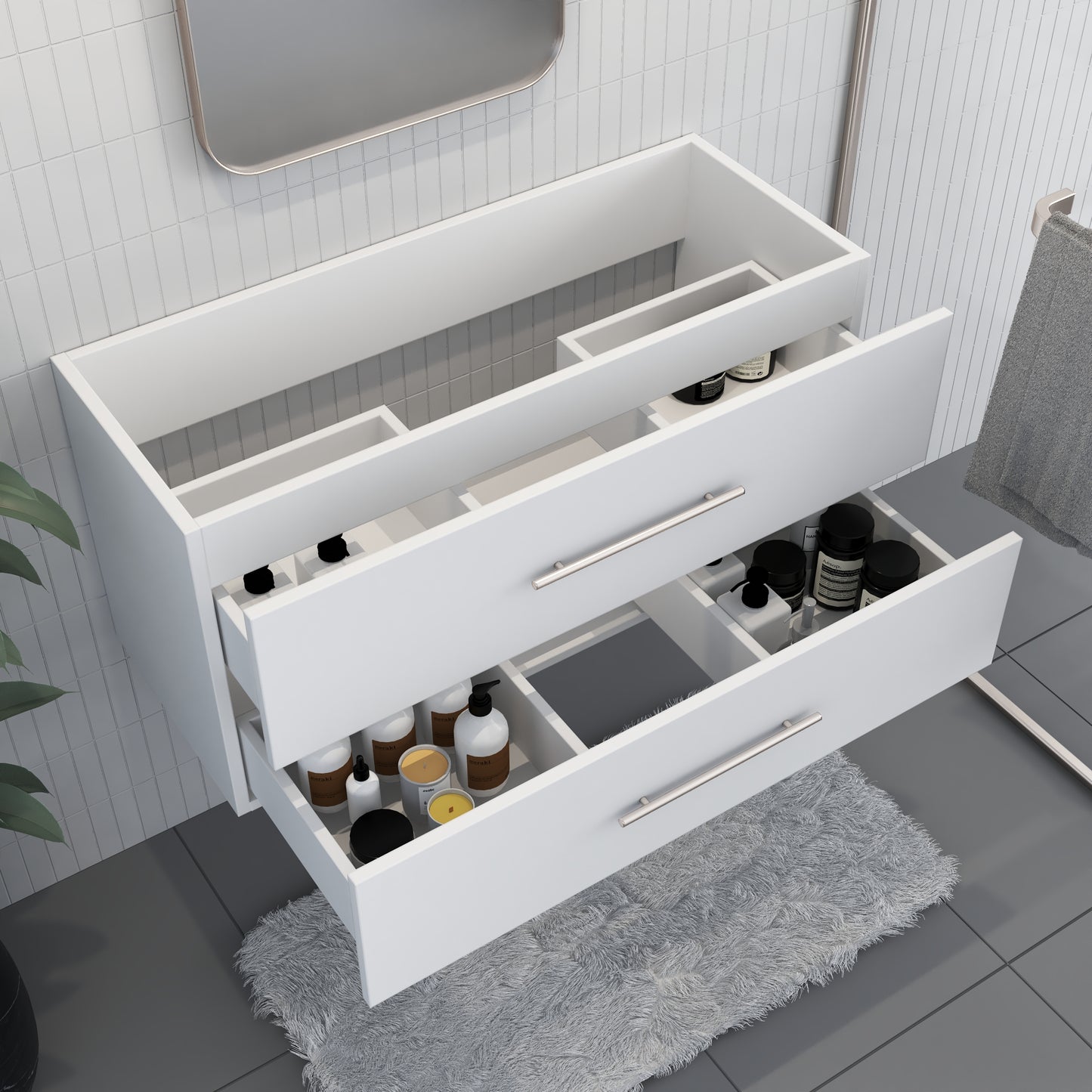 Napa 42" Bathroom Vanity Cabinet Only