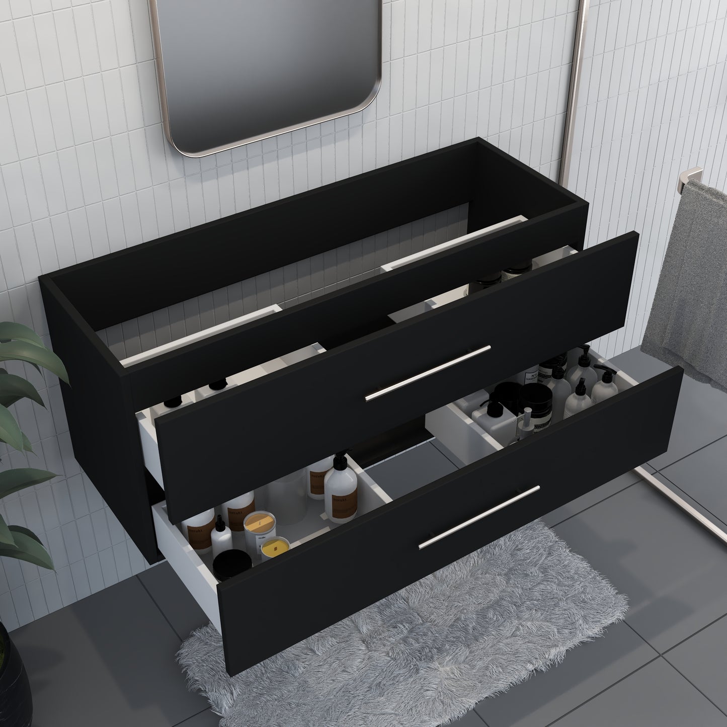 Napa 48" Bathroom Vanity Cabinet Only