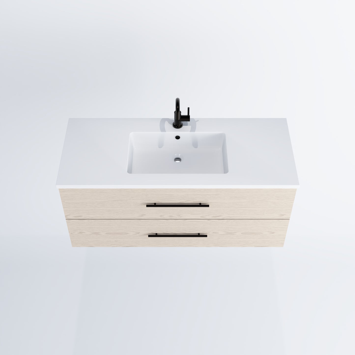 Napa 48" Bathroom Vanity with integrated counter top