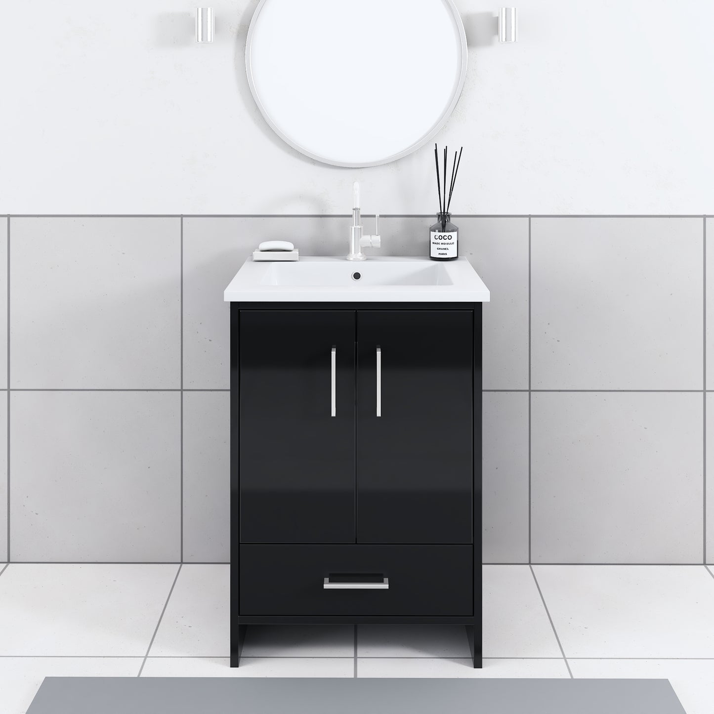 Norway 24" Bathroom Vanity with Counter top