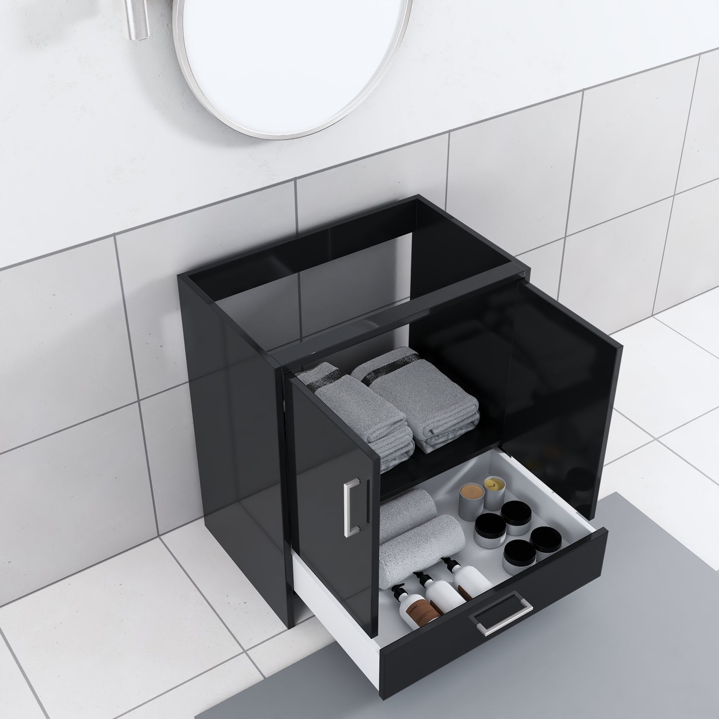 Norway 30" Bathroom Vanity Cabinet Only