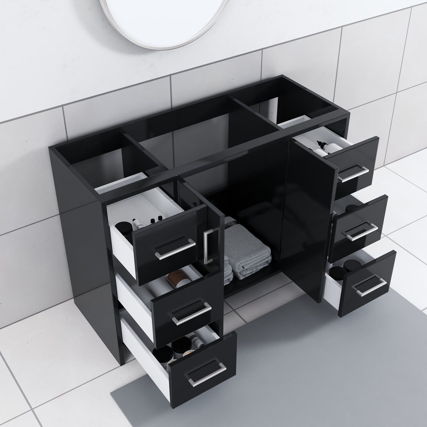 Norway 48" Bathroom Vanity Cabinet Only