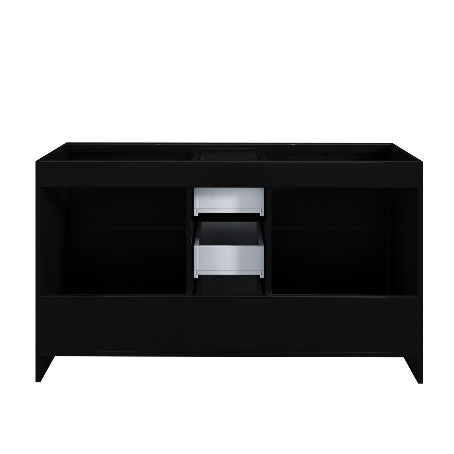 Norway 60" Double Sink Bathroom Vanity Cabinet Only