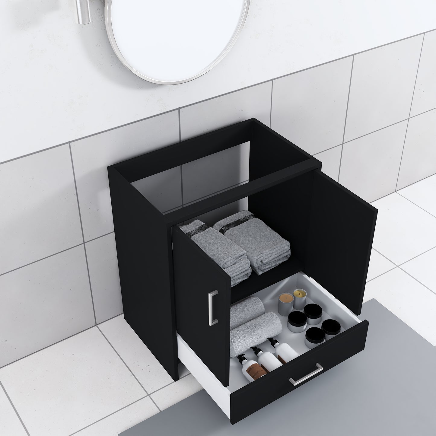 Norway 30" Bathroom Vanity Cabinet Only