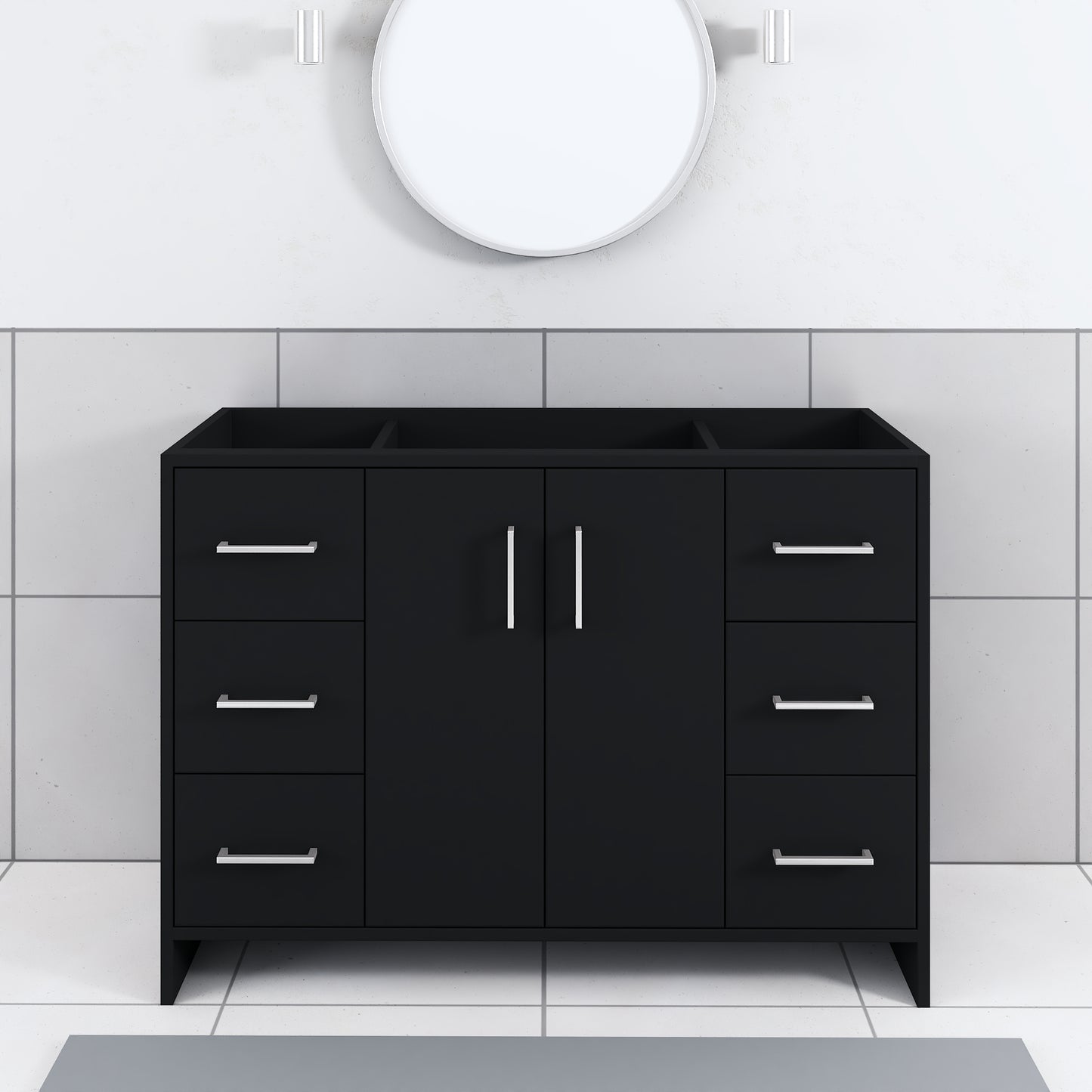 Norway 48" Bathroom Vanity Cabinet Only