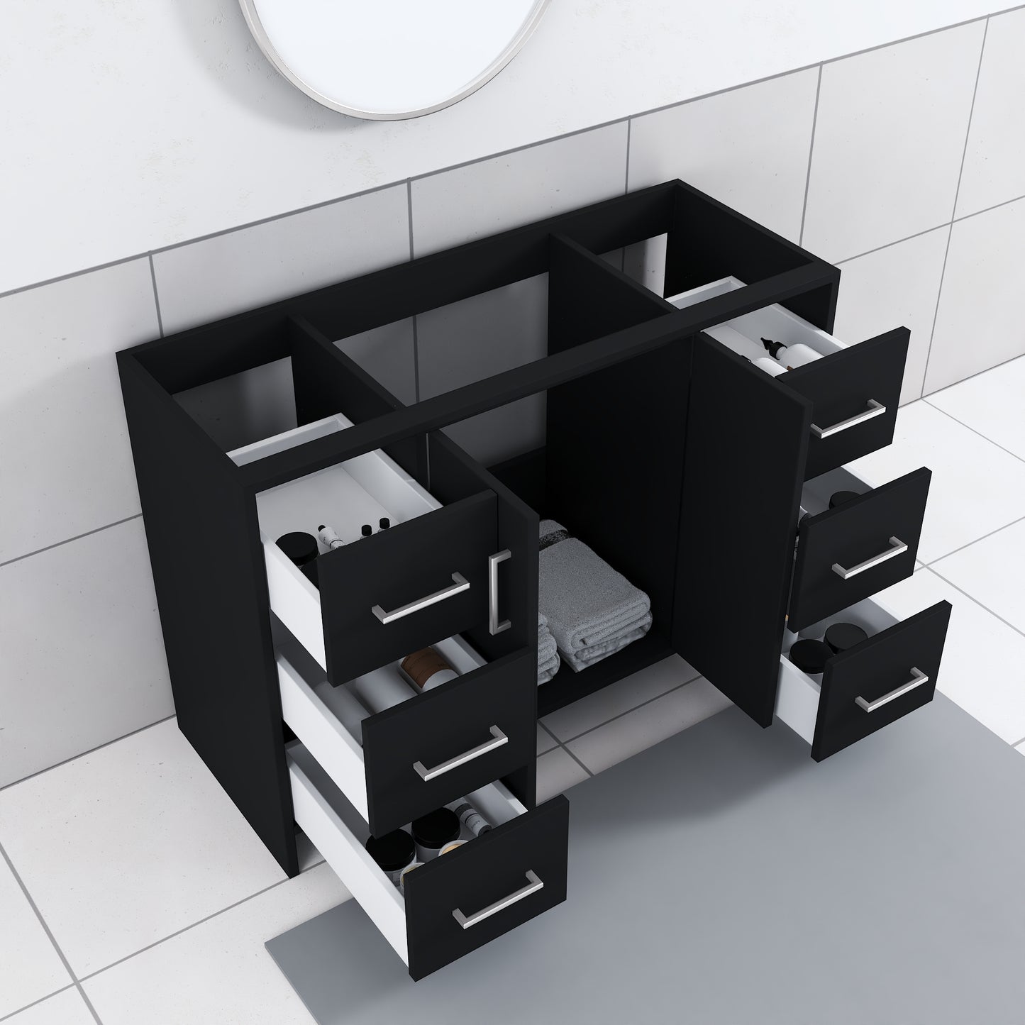 Norway 48" Bathroom Vanity Cabinet Only