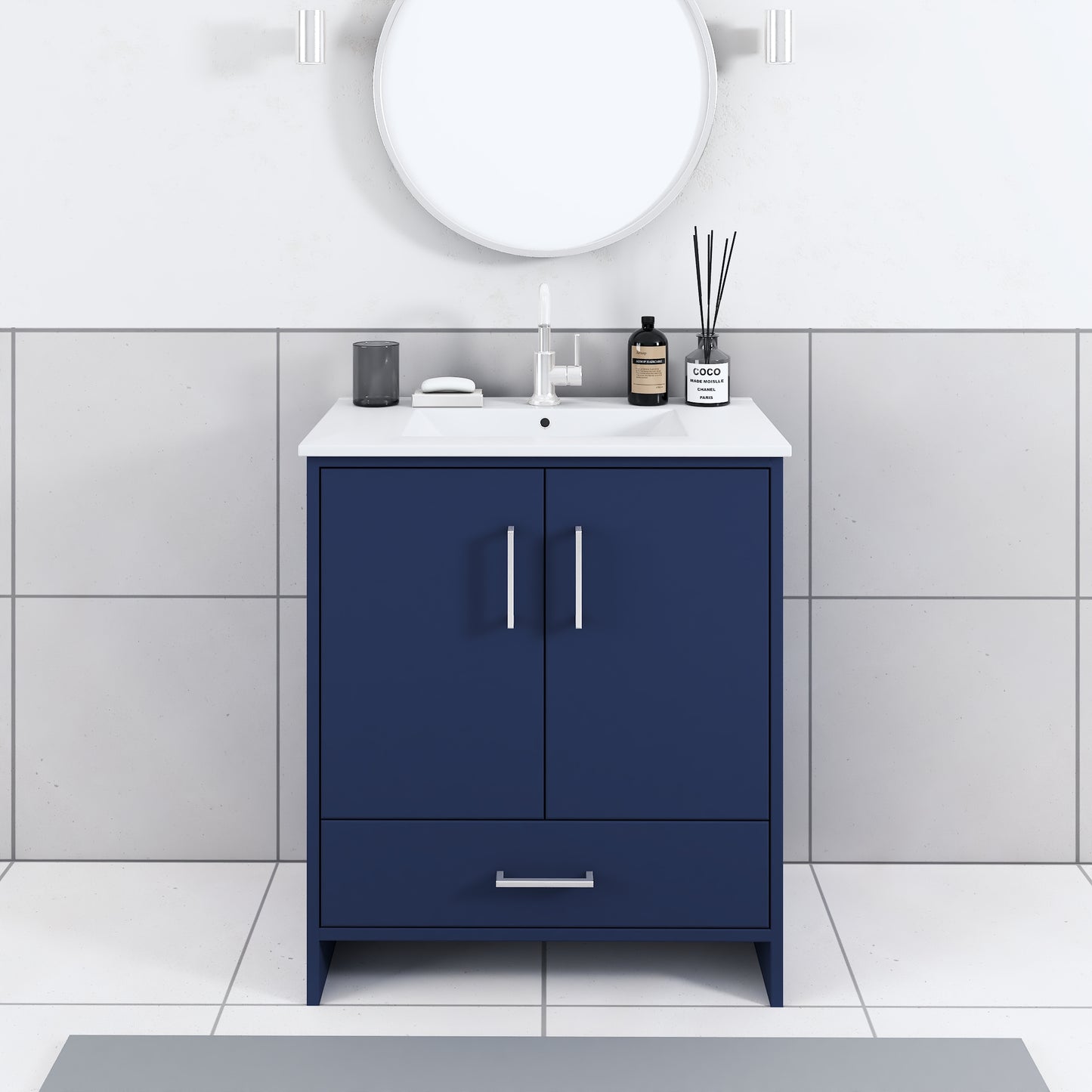 Norway 30" Bathroom Vanity with Counter top