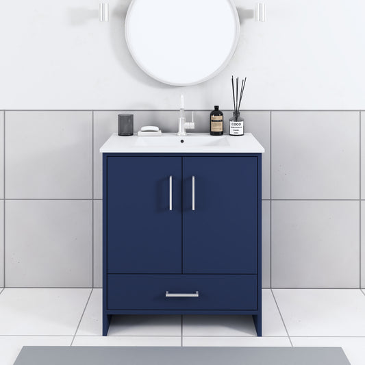 Norway 30" Bathroom Vanity with Counter top
