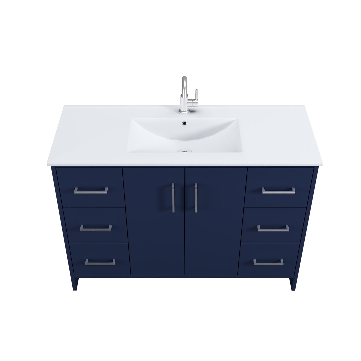 Norway 48" Bathroom Vanity with Counter top
