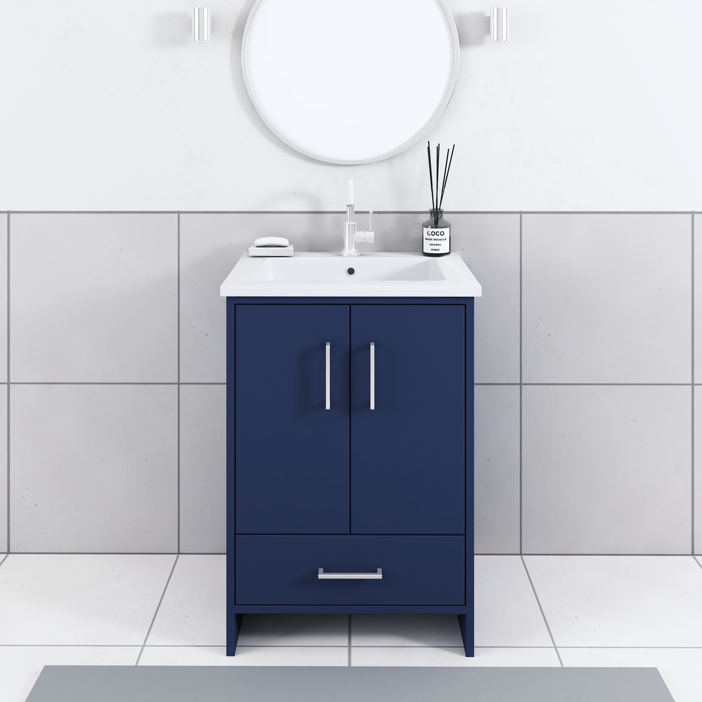 Norway 24" Bathroom Vanity with Counter top