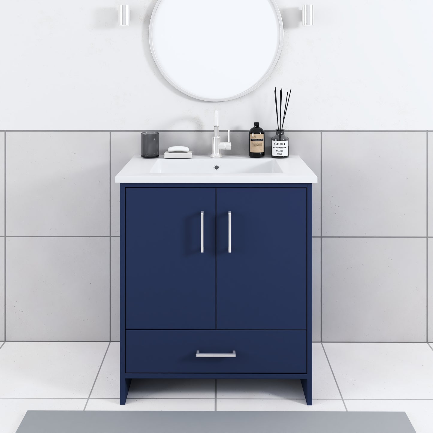 Norway 30" Bathroom Vanity with Counter top