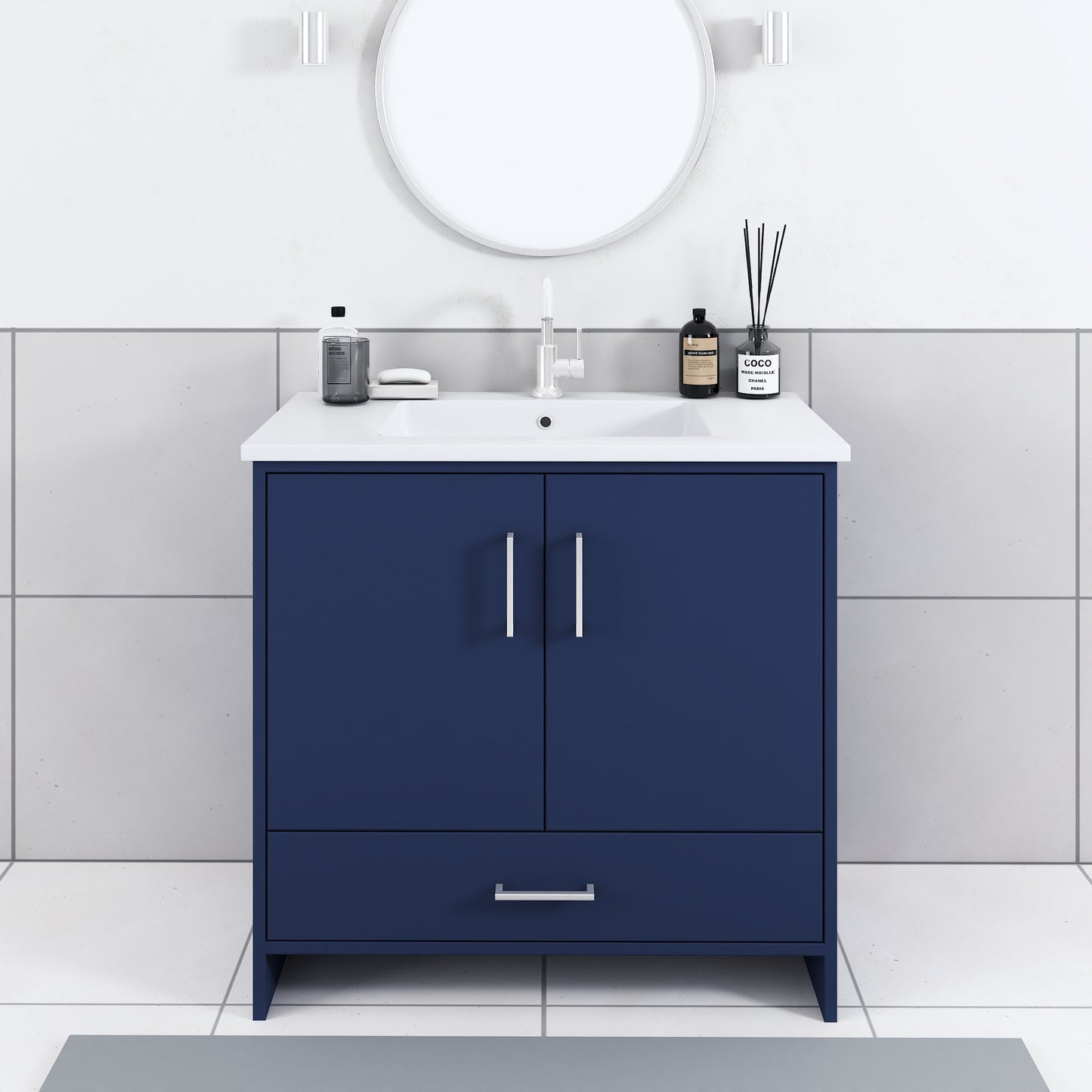 Norway 36" Bathroom Vanity with Counter top