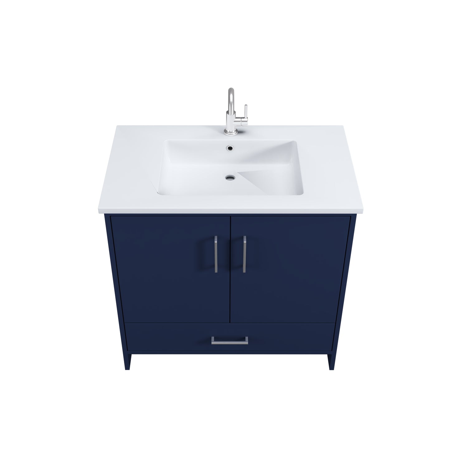 Norway 36" Bathroom Vanity with Counter top