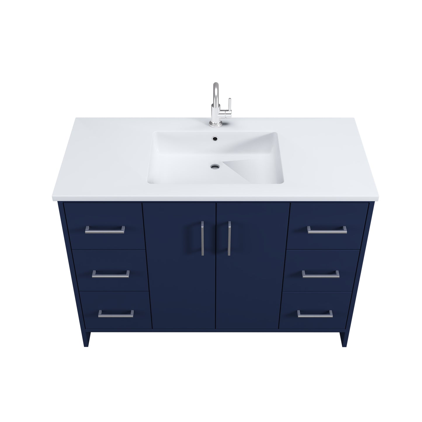 Norway 48" Bathroom Vanity with Counter top