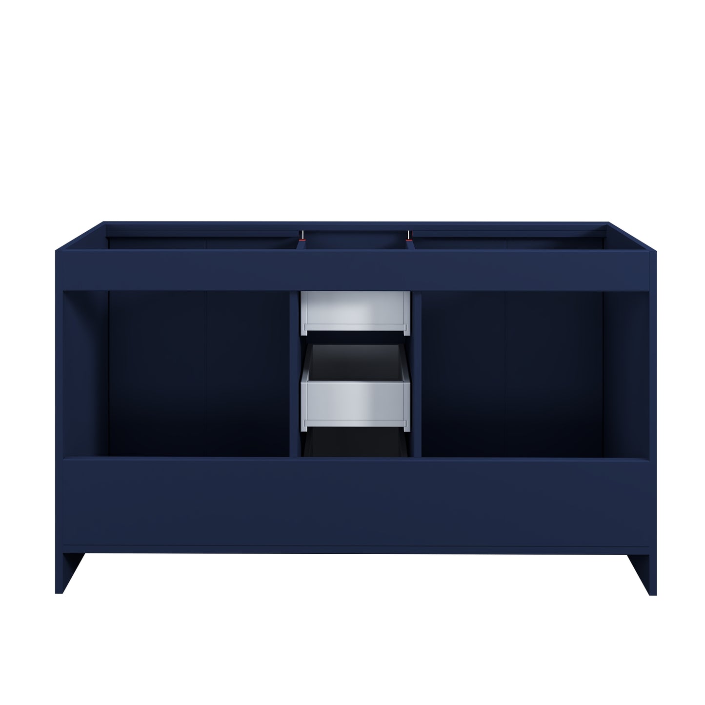 Norway 60" Double Sink Bathroom Vanity Cabinet Only