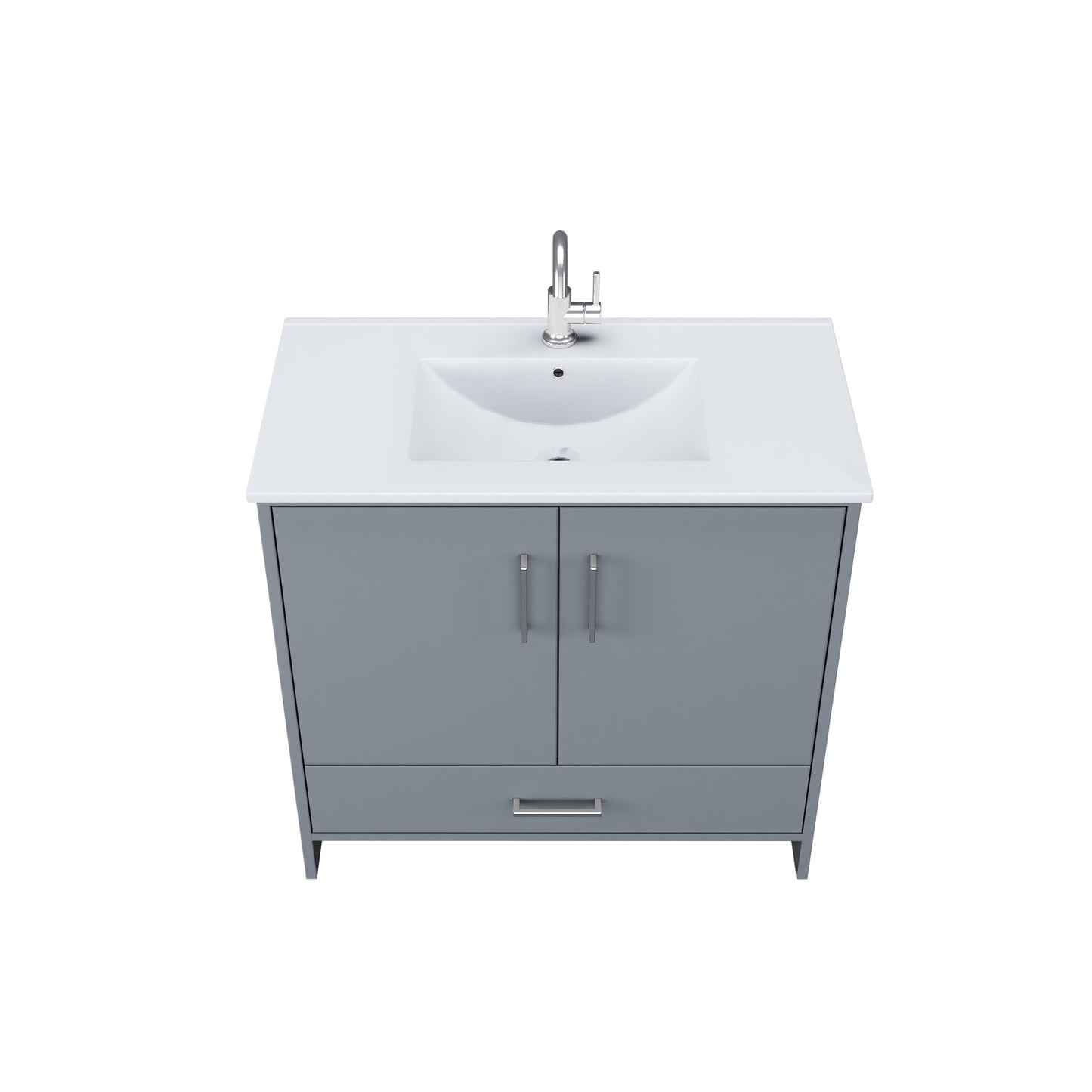 Norway 36" Bathroom Vanity with Counter top