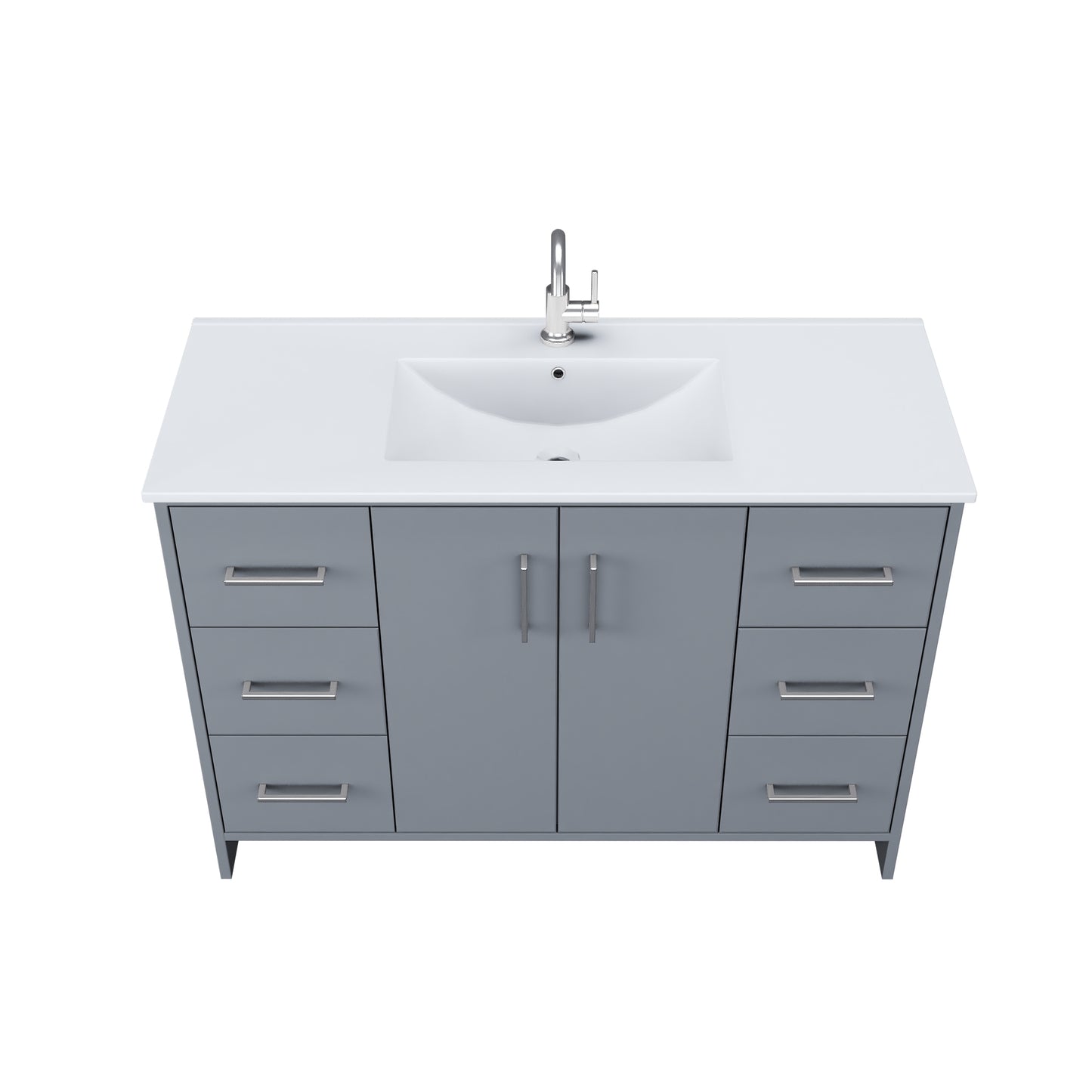 Norway 48" Bathroom Vanity with Counter top